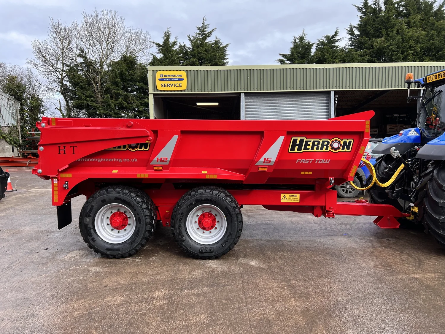 Herron H2 Dump Trailer trailer for sale in Walterston, Llancarfan, Barry, Vale of Glamorgan — photo 6