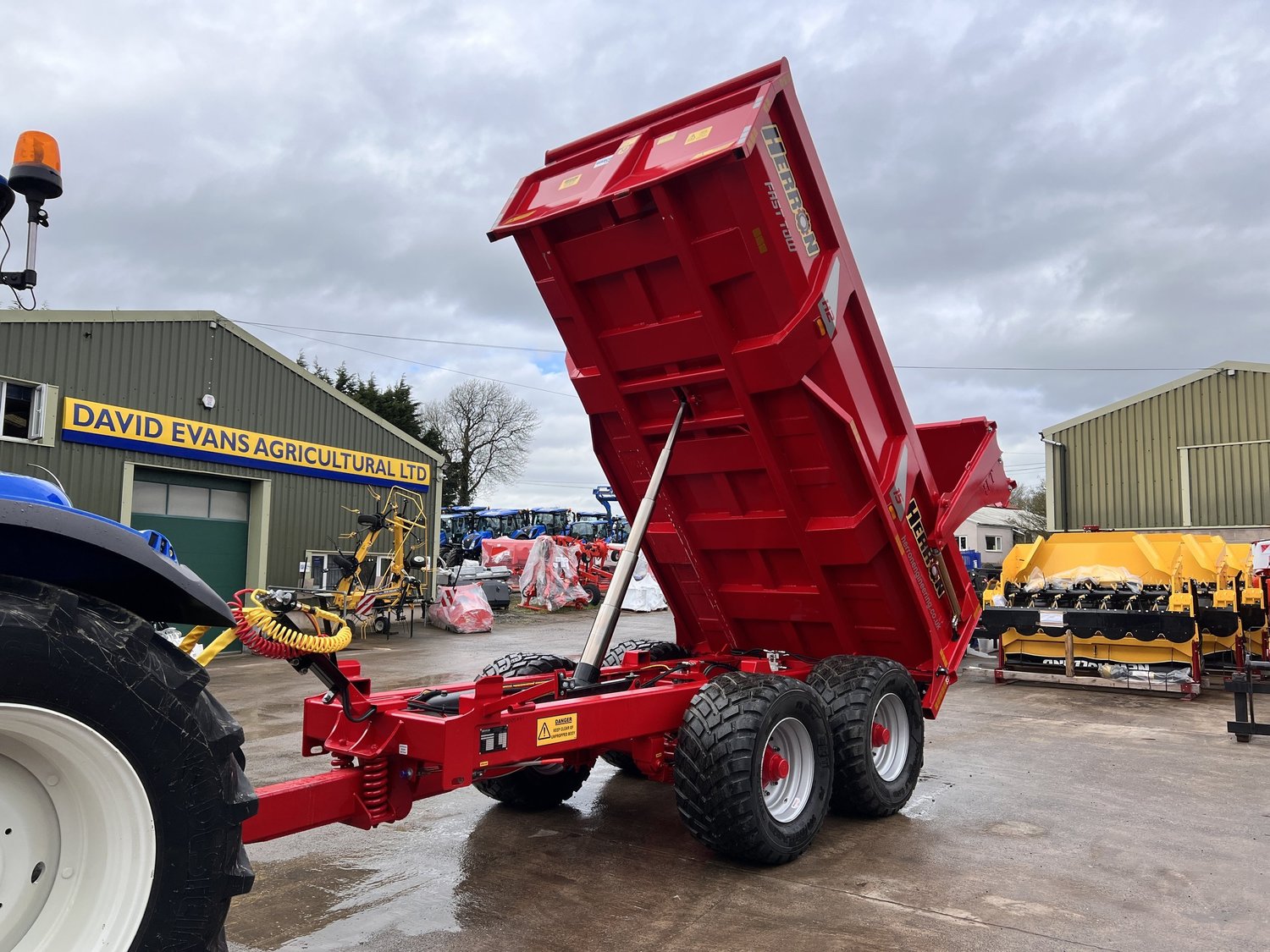 Herron H2 Dump Trailer trailer for sale in Walterston, Llancarfan, Barry, Vale of Glamorgan — photo 11