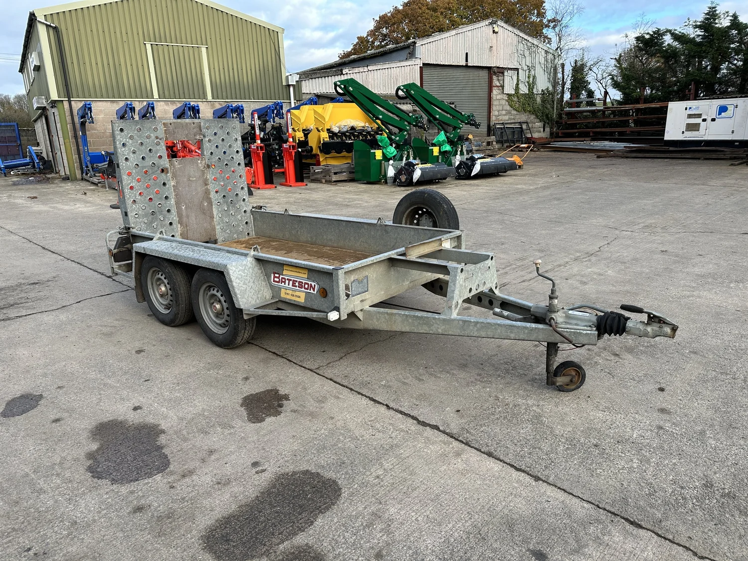 Bateson Plant Trailer trailer for sale in Walterston, Llancarfan, Barry, Vale of Glamorgan — photo 7