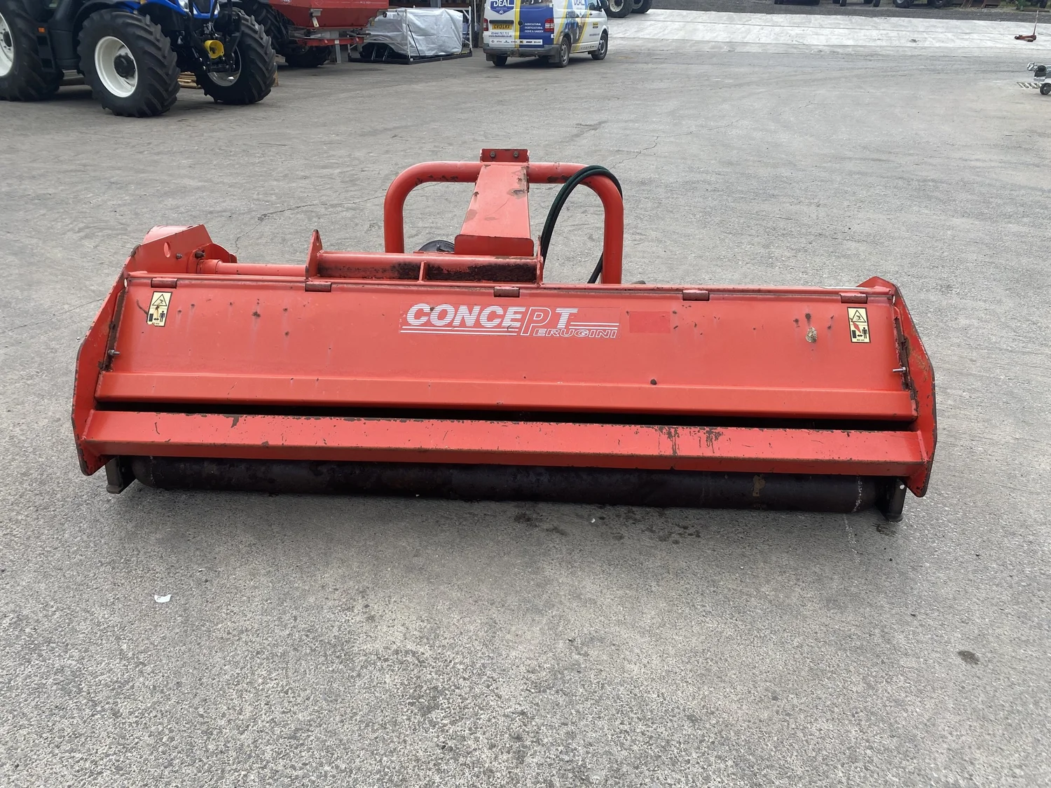 Perugini Concept MT 240 mower for sale in Walterston, Llancarfan, Barry, Vale of Glamorgan — photo 4