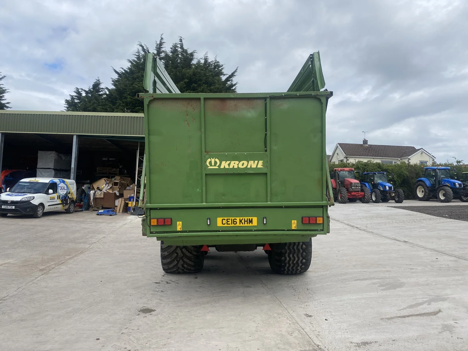 Krone wheels & tyre for sale in Walterston, Llancarfan, Barry, Vale of Glamorgan — photo 4