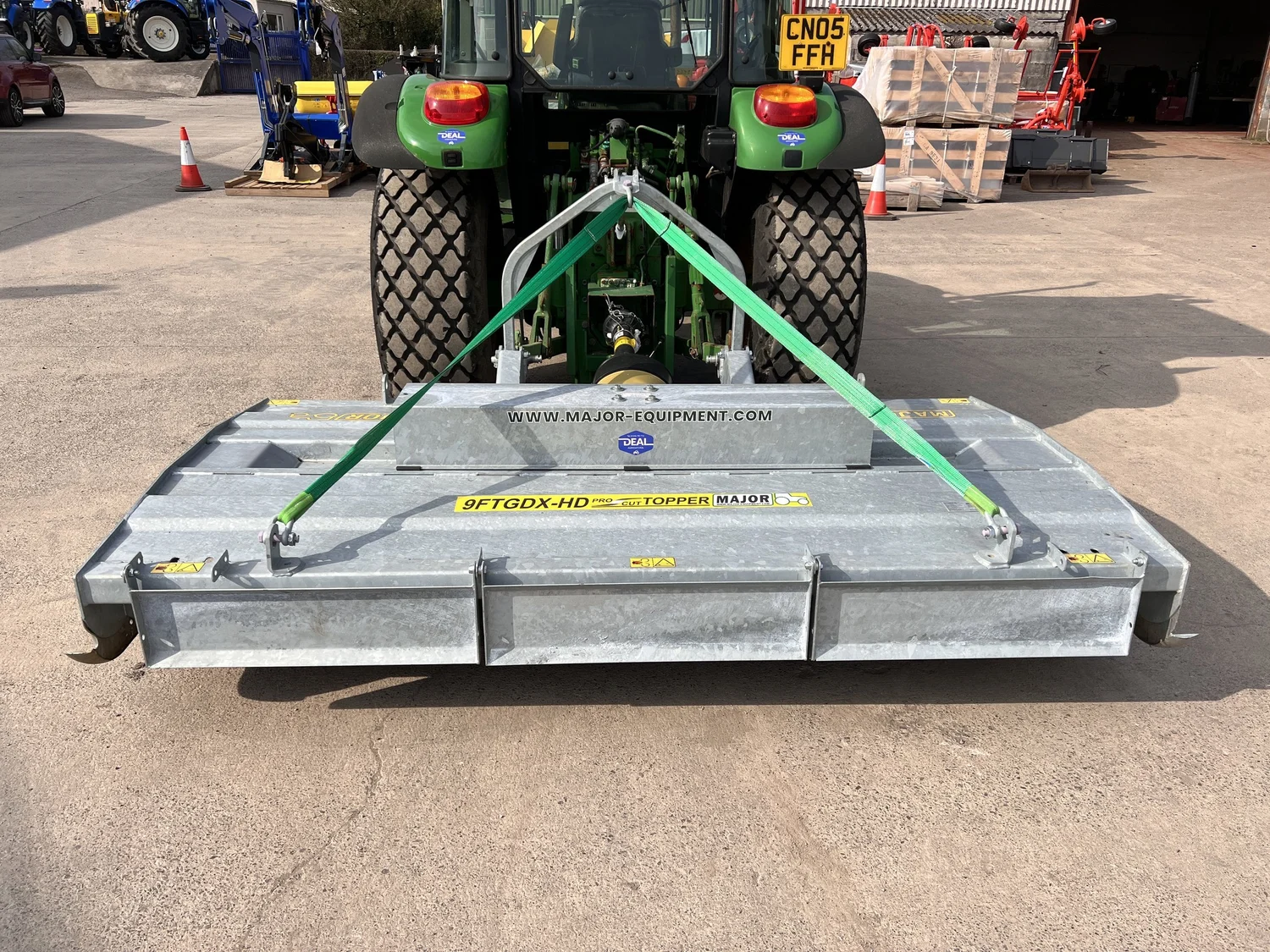 Major 9FT Topper mower for sale in Walterston, Llancarfan, Barry, Vale of Glamorgan — photo 6