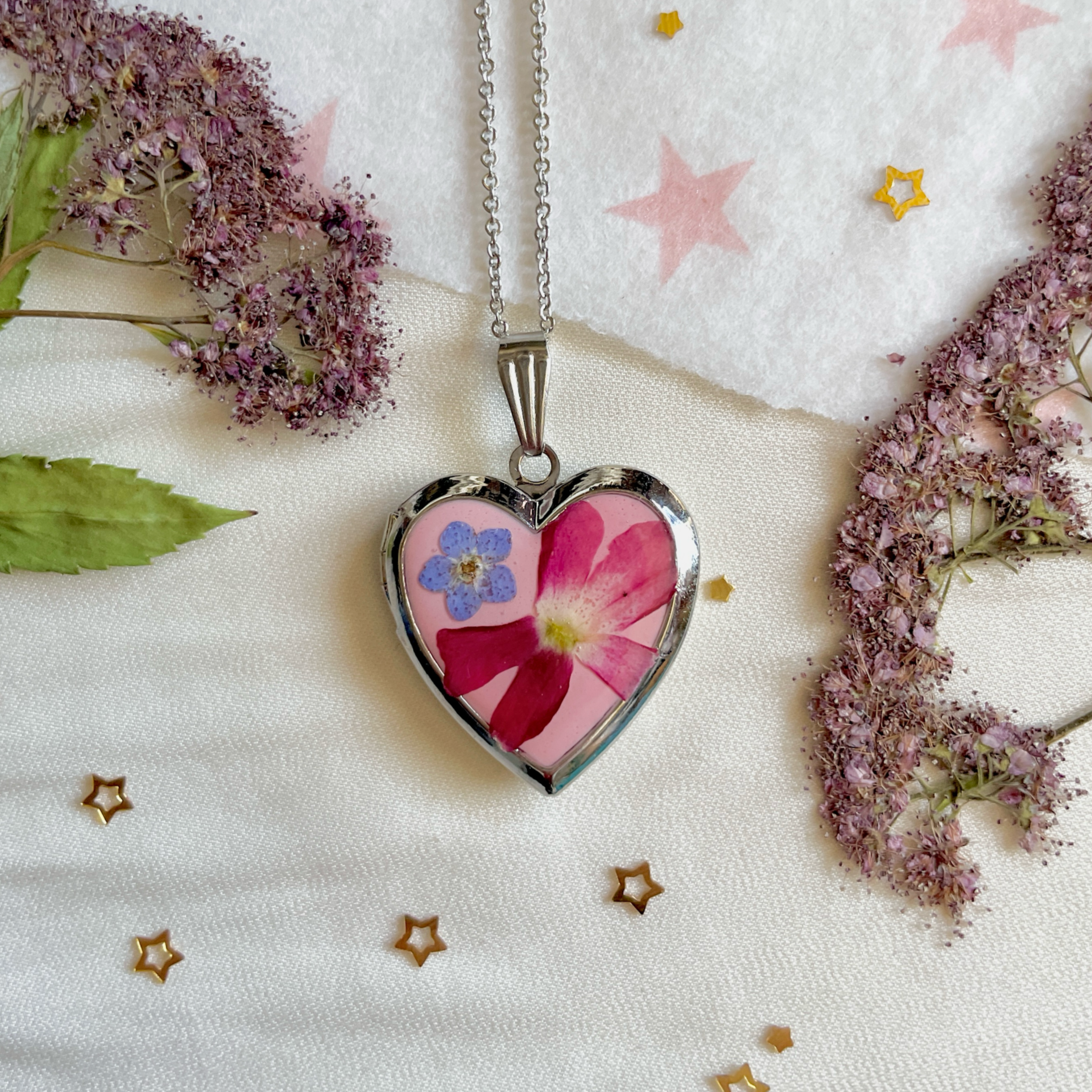 Berry Locket Necklace