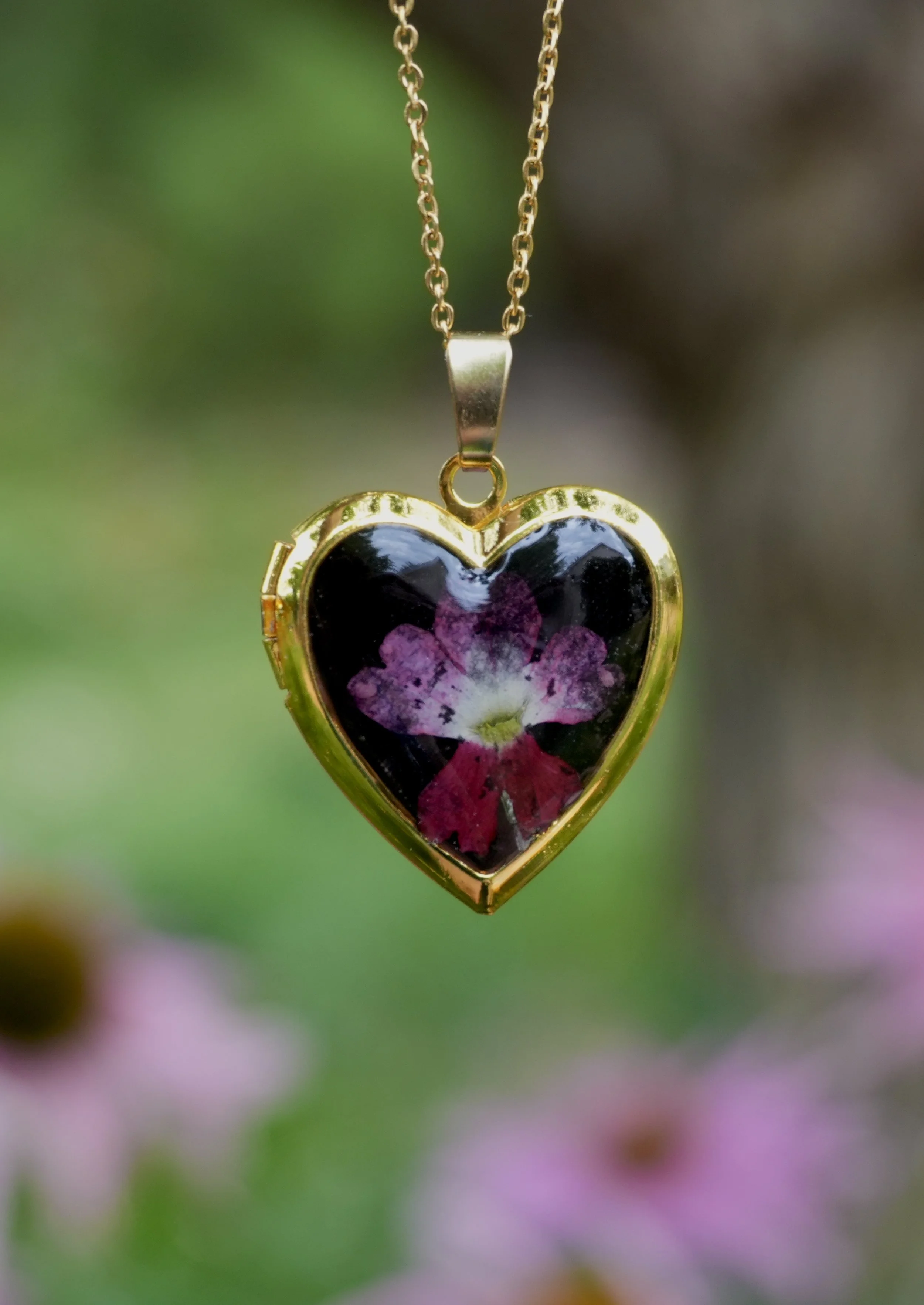 Hibiscus Locket
