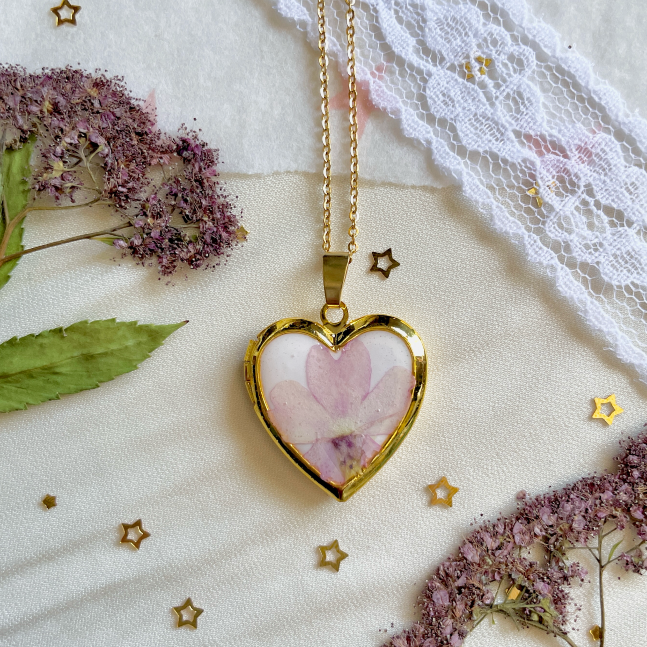 Soft Locket Necklace