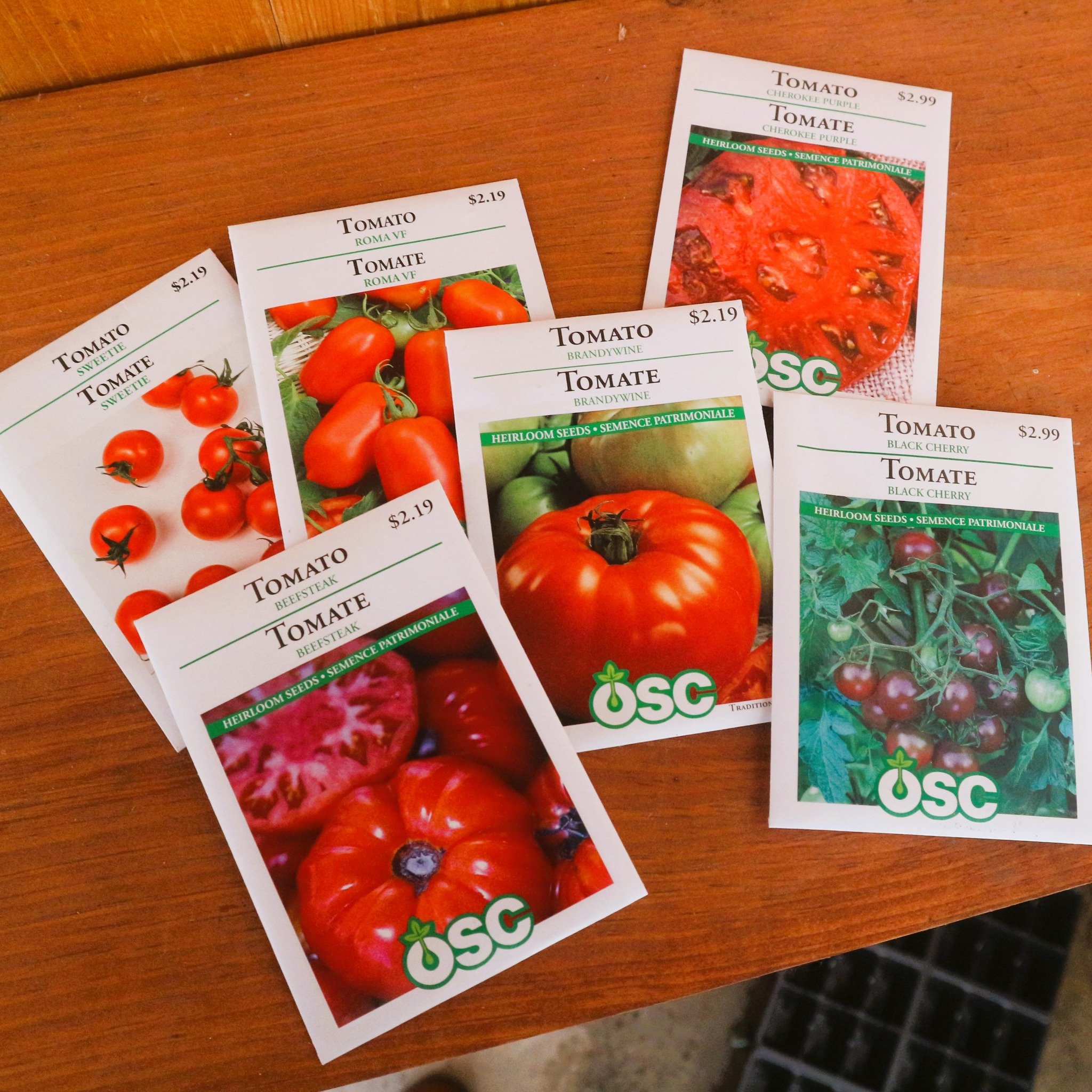 Its #SeedSaturday what are you growing?
🍅🌱 Start with our premium tomato seeds! 🌱🍅 Whether you're a seasoned gardener or just getting started, our seeds promise a bountiful harvest of vibrant, homegrown goodness. From heirloom classics to cherry 