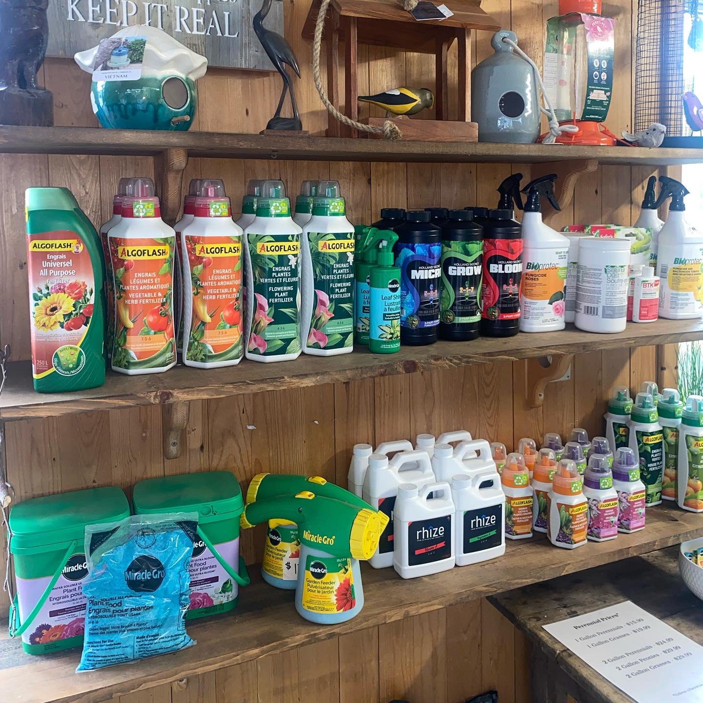 Plants not performing how you want? We have all your fertilizer needs in our shop!