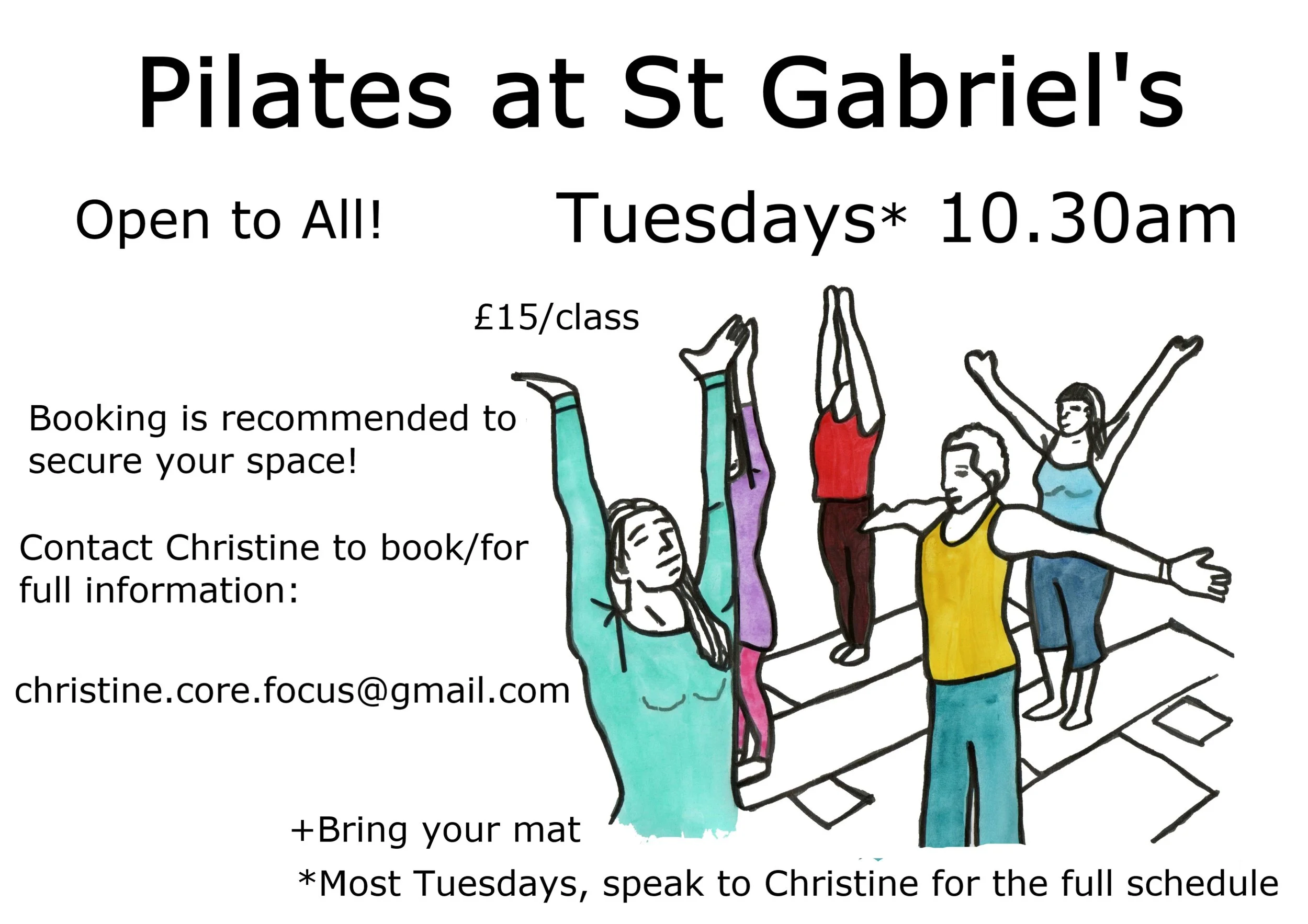Pilates Class *Tuesdays