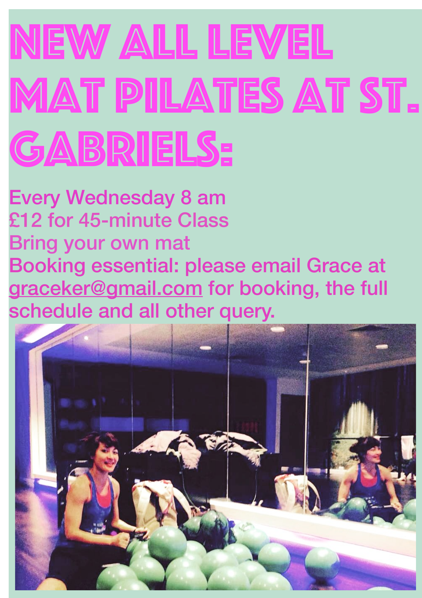 Grace K - Pilates Class