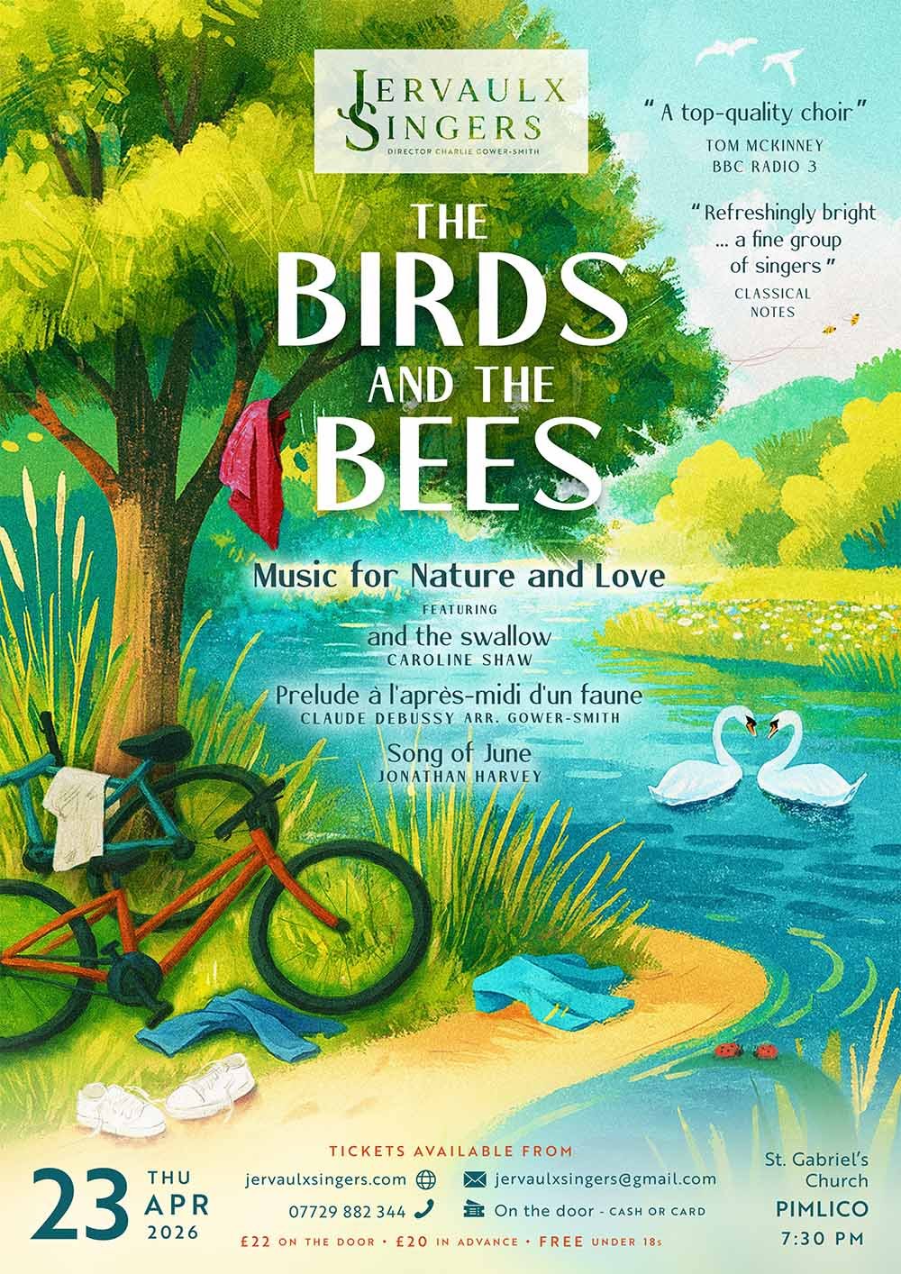 Jervaulx Singers - The Birds &amp; The Bees