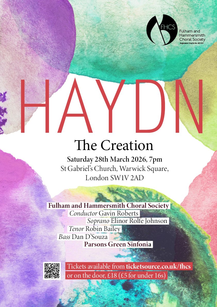 Fulham &amp; Hammersmith Choral Society - Haydn The Creation