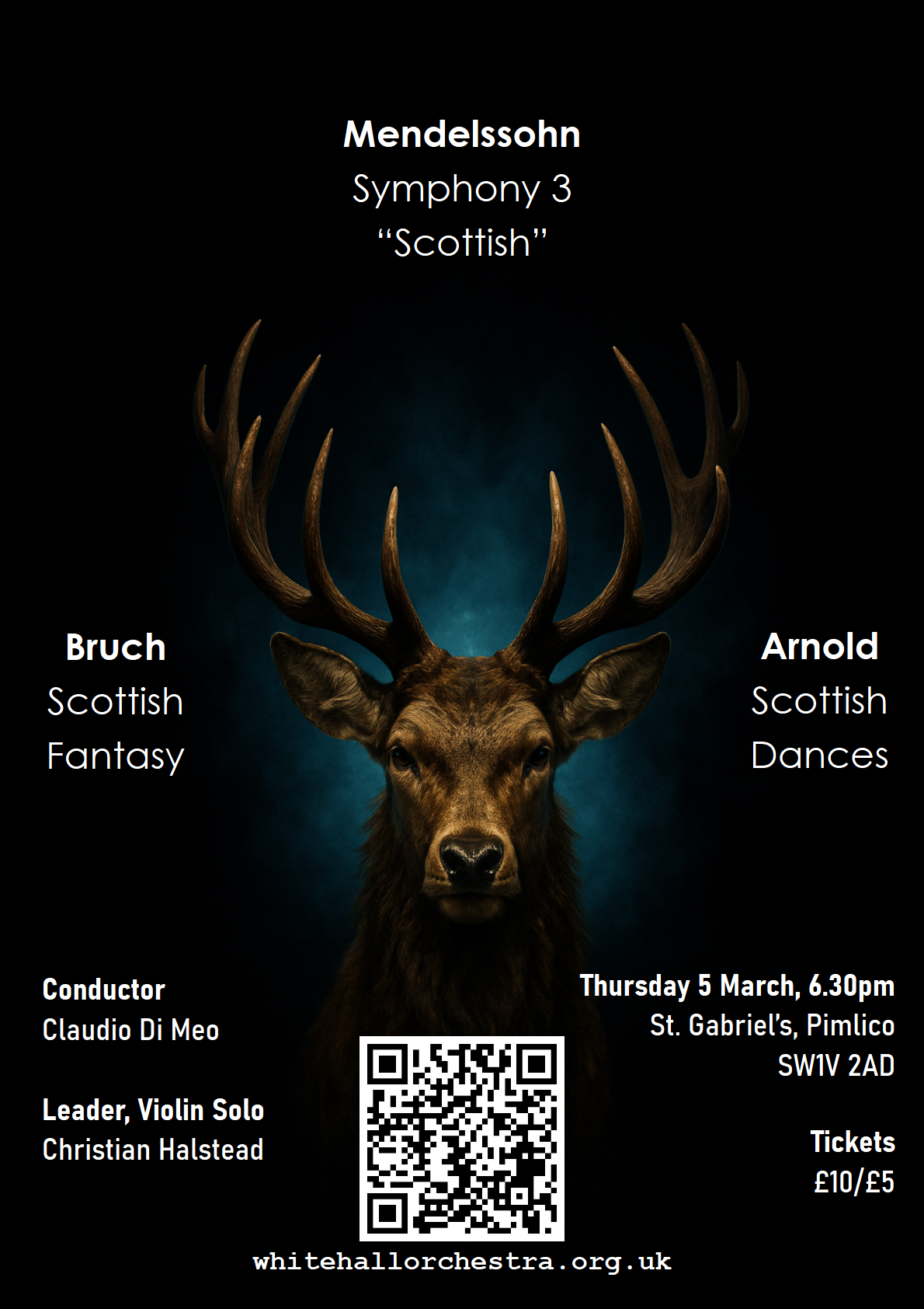 Whirehall Orchestra - Mendolssohn Symphony 3 “Scottish”