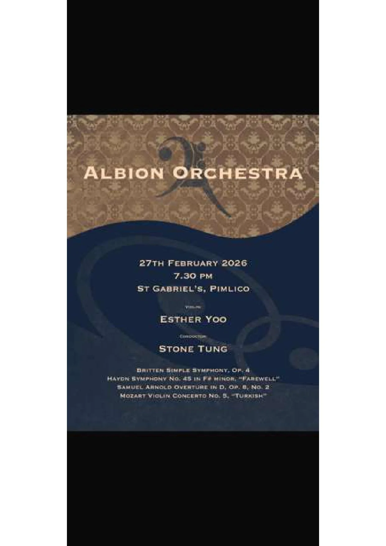 Albion Orchestra - Esther Yoo plays Mozart