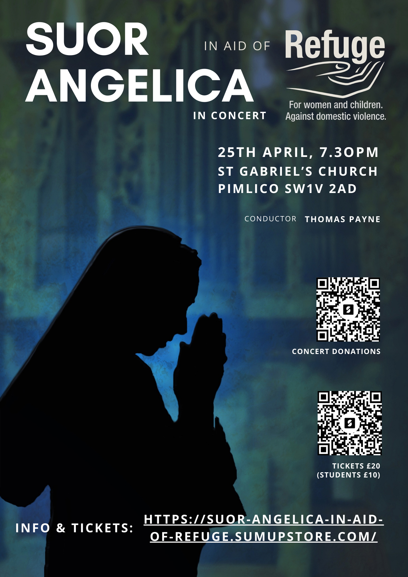 Puccini's Suor Angelica - In aid of Refuge
