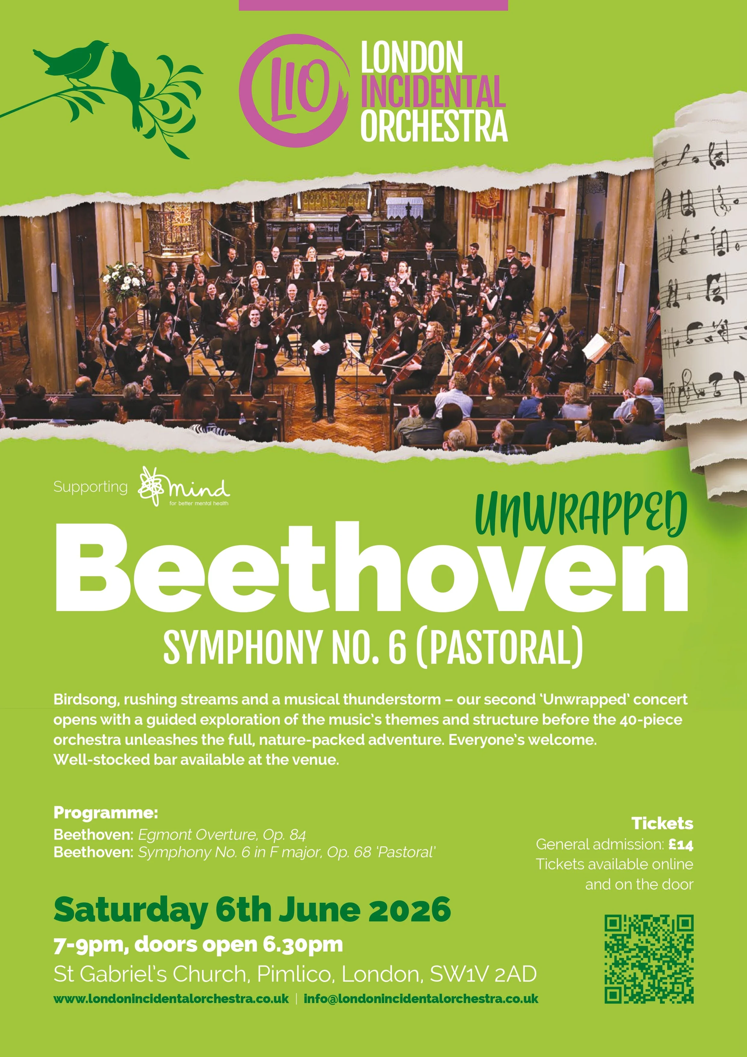 London Incidental Orchestra - Beethoven Unwrapped: Pastoral