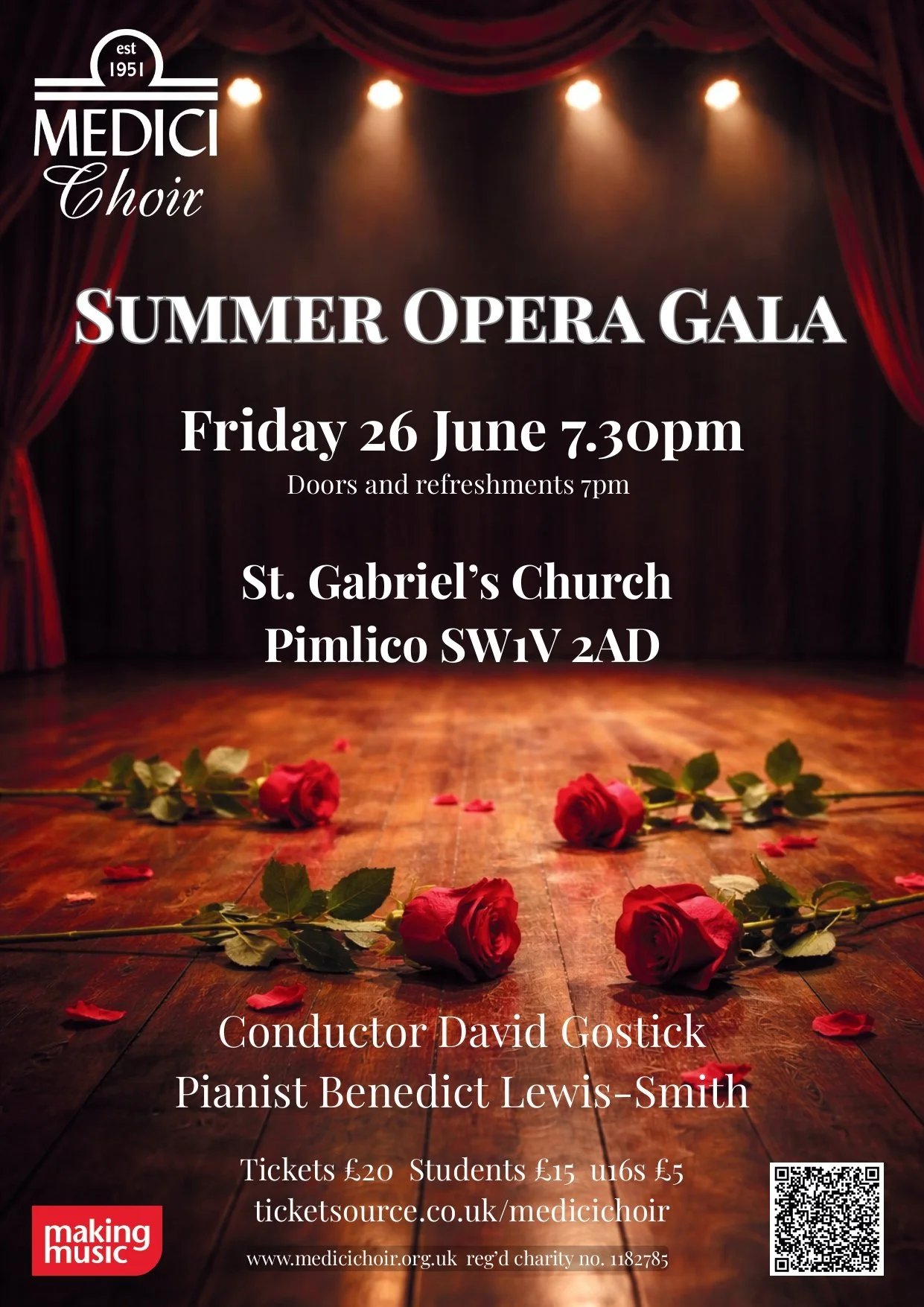 Medici Choir Summer Opera Gala