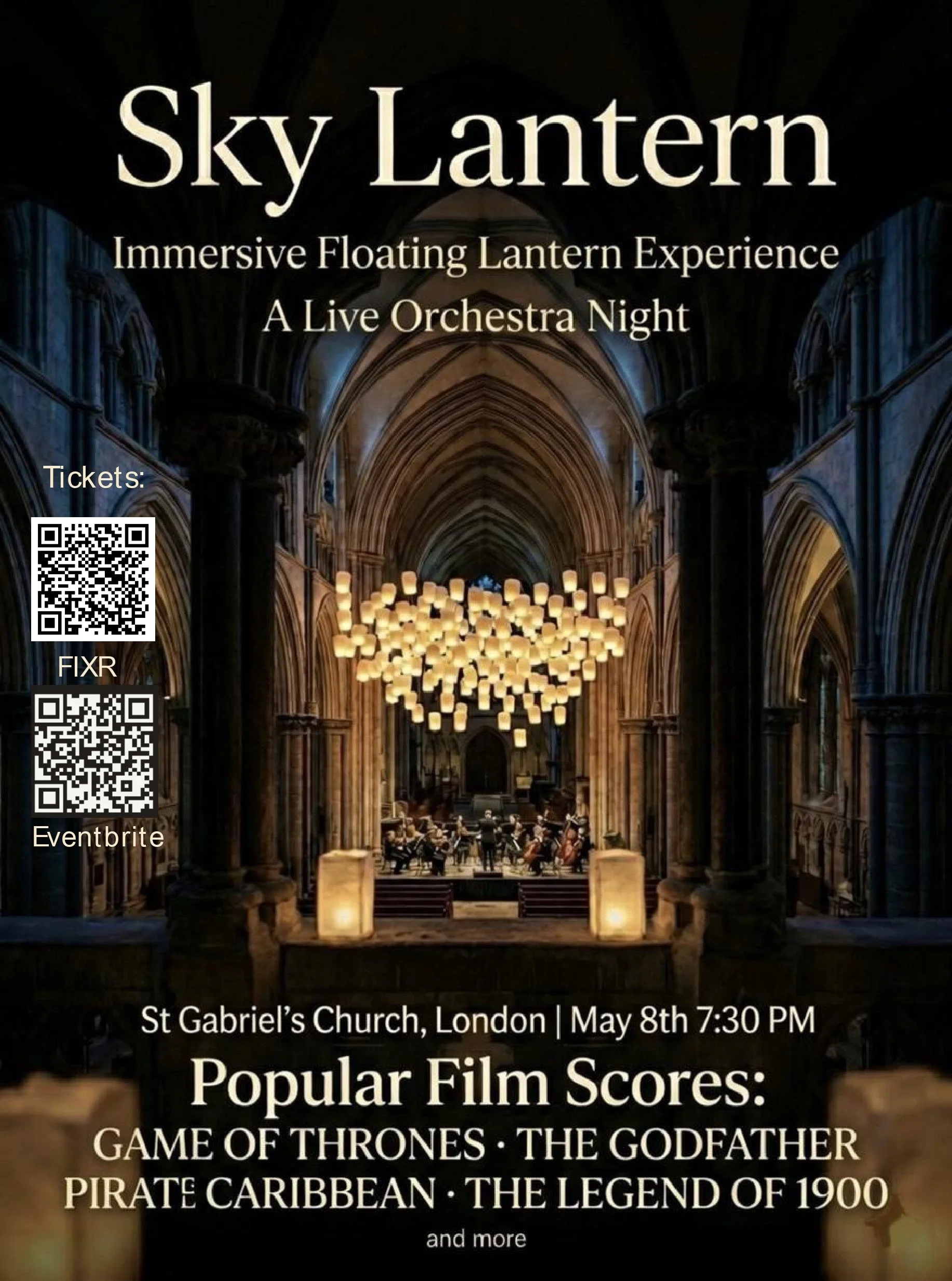 Sky Lantern Immersive Floating Lantern Experience - A Live Orchestra Night