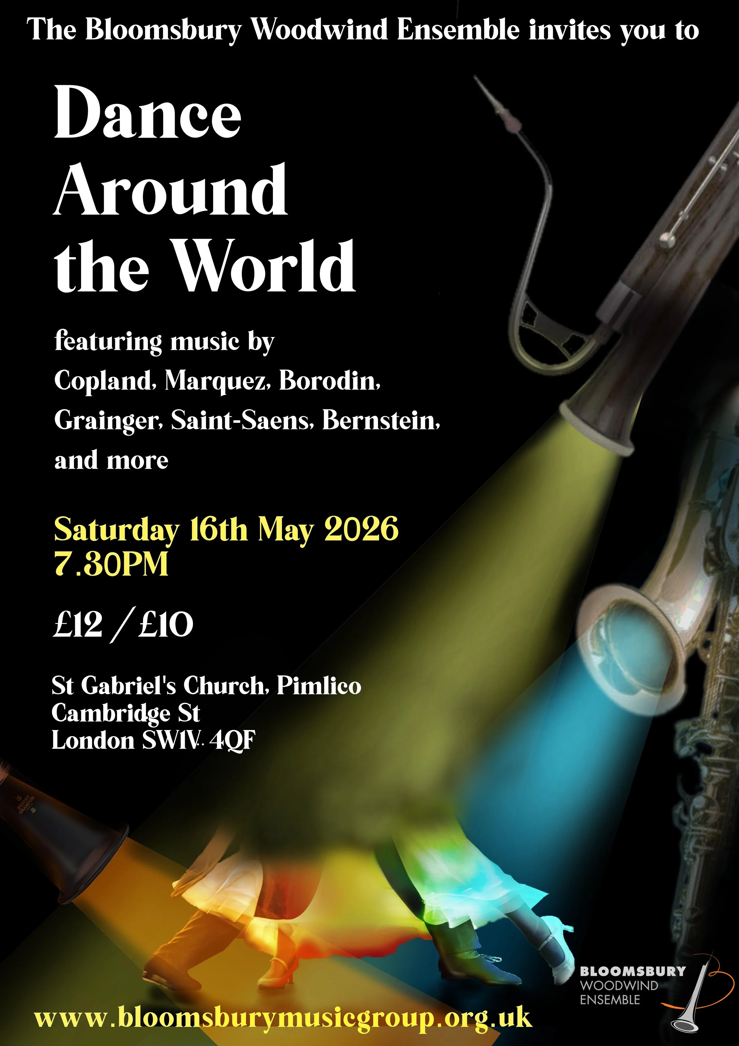 The Bloomsbury Woodwind Ensemble - Dance Around the World