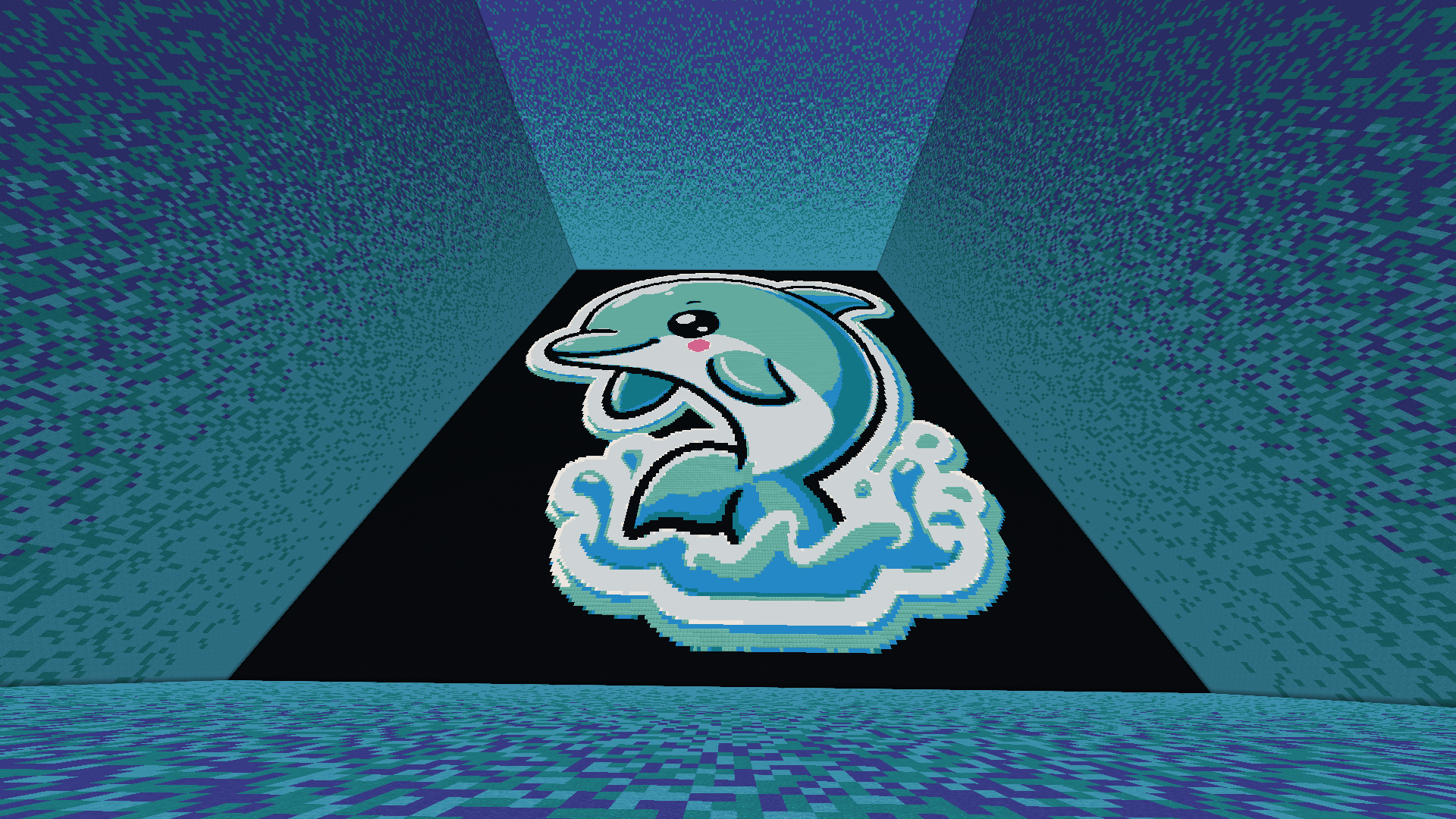 Dolphin Themed Perimeter Decoration