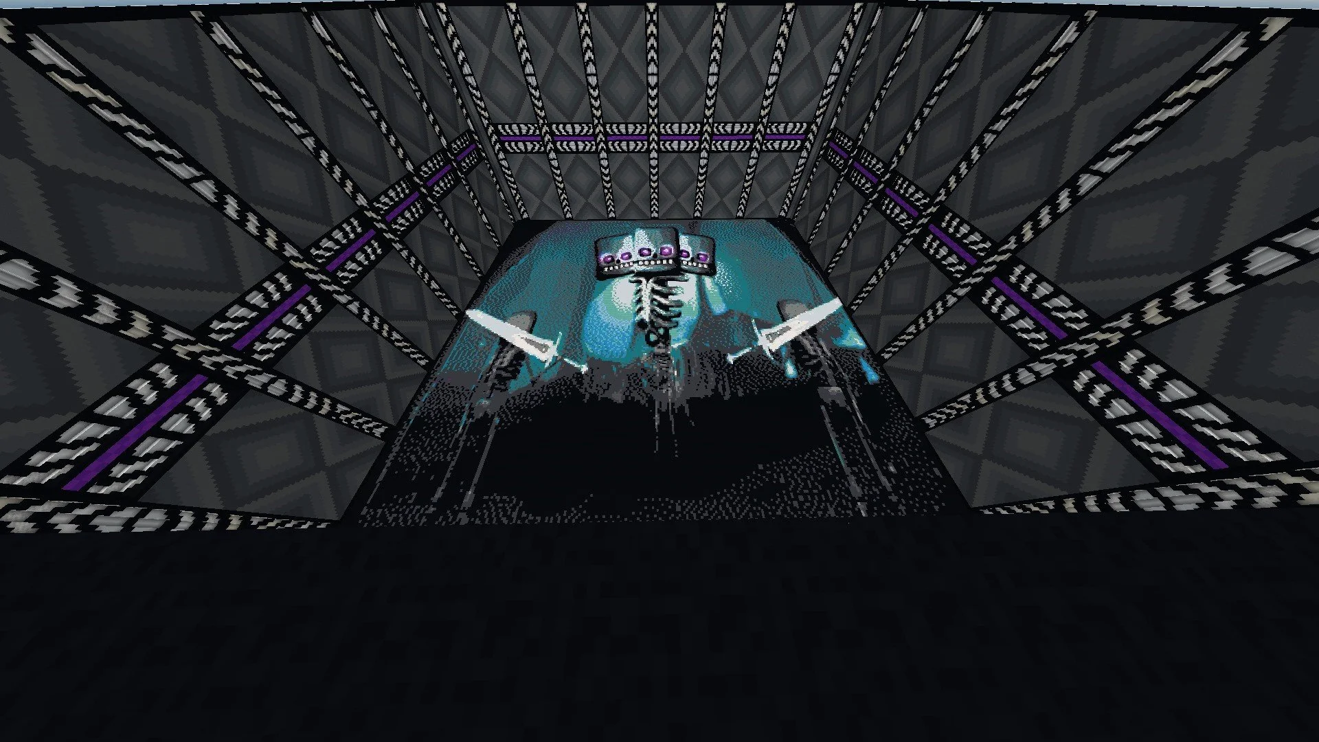 Wither Skeleton Themed Perimeter Decoration