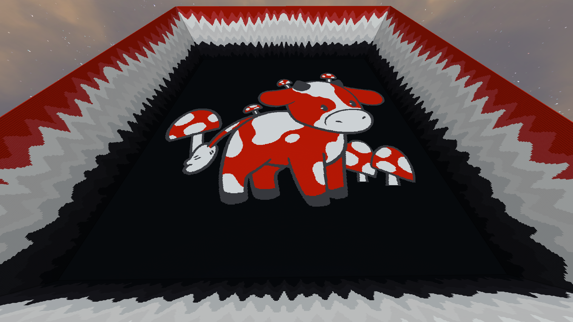 Mooshroom Themed Perimeter Decoration