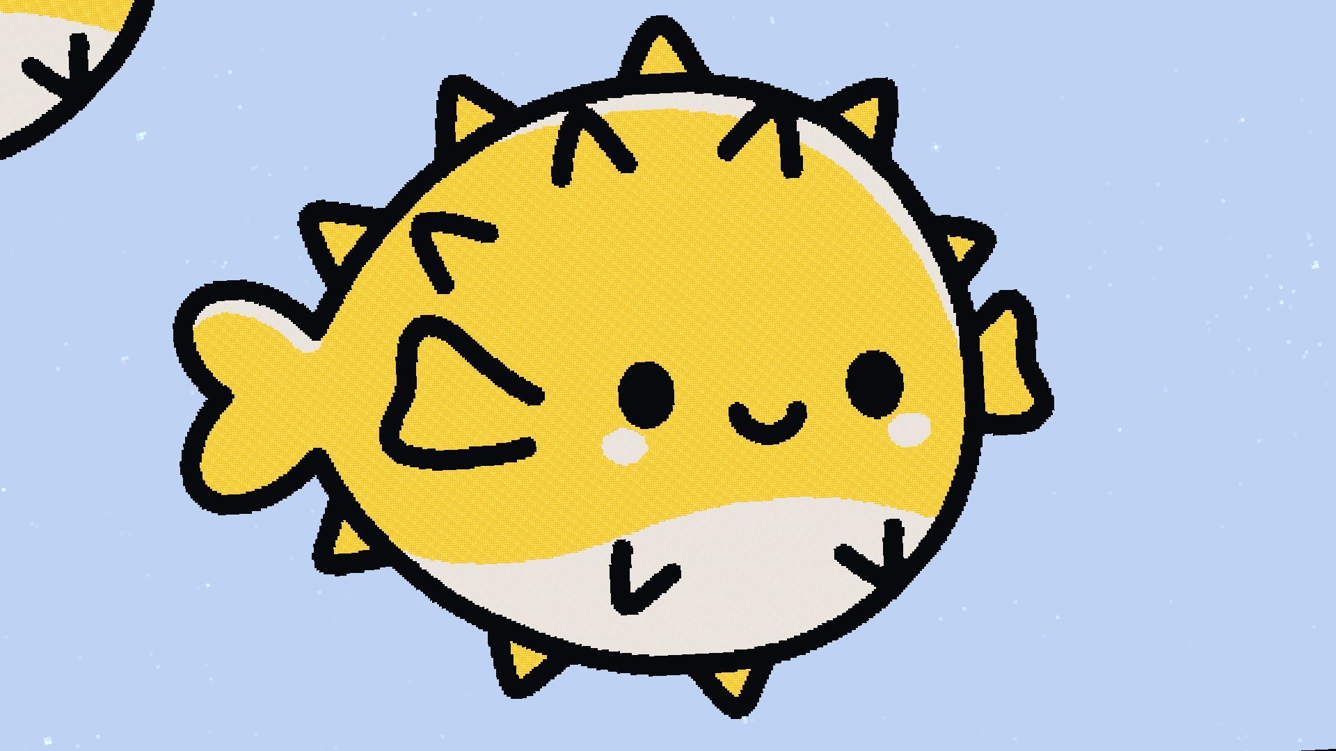 Pufferfish Themed Perimeter Decoration