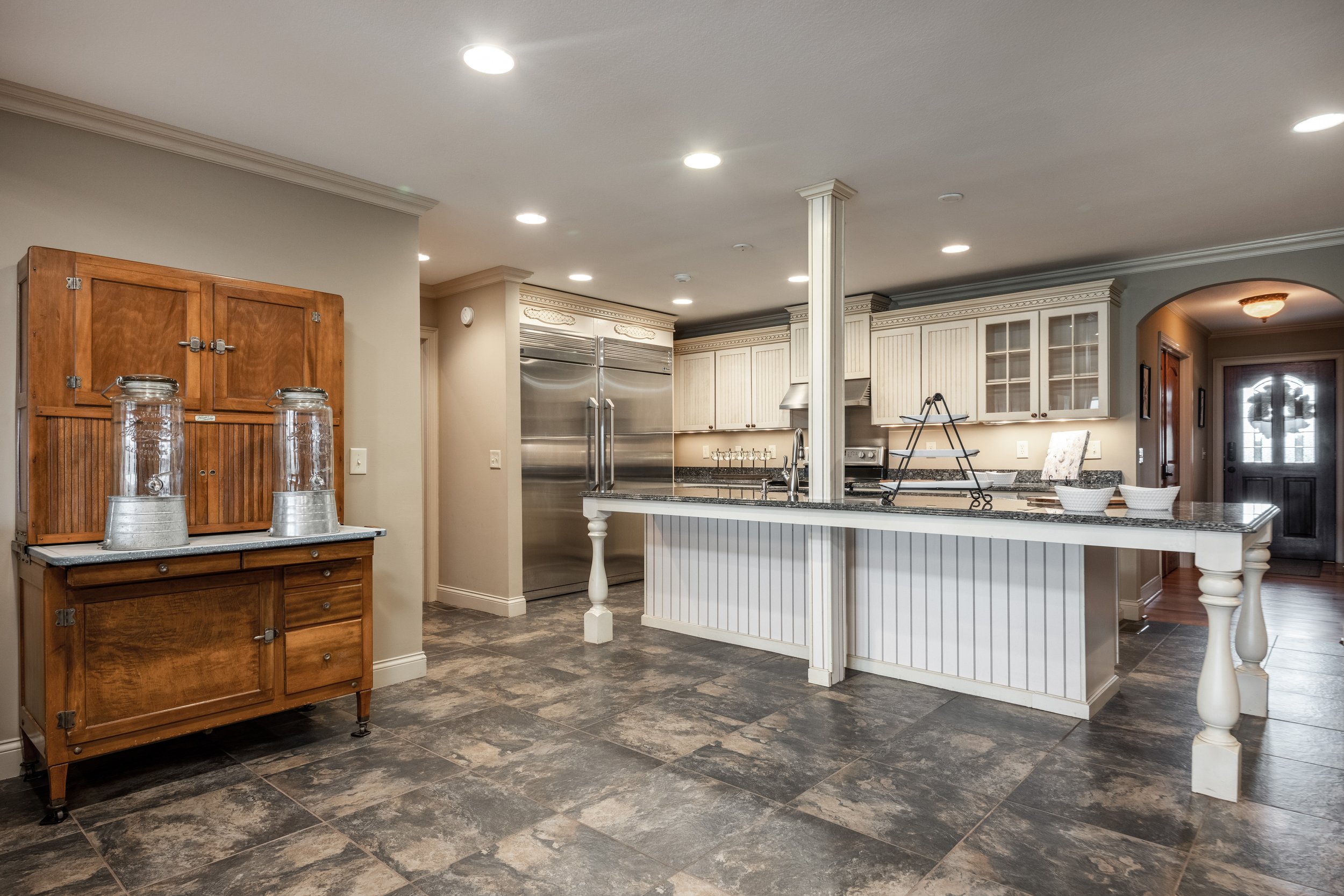 Ocoee Crest wedding venue food prep kitchen.
