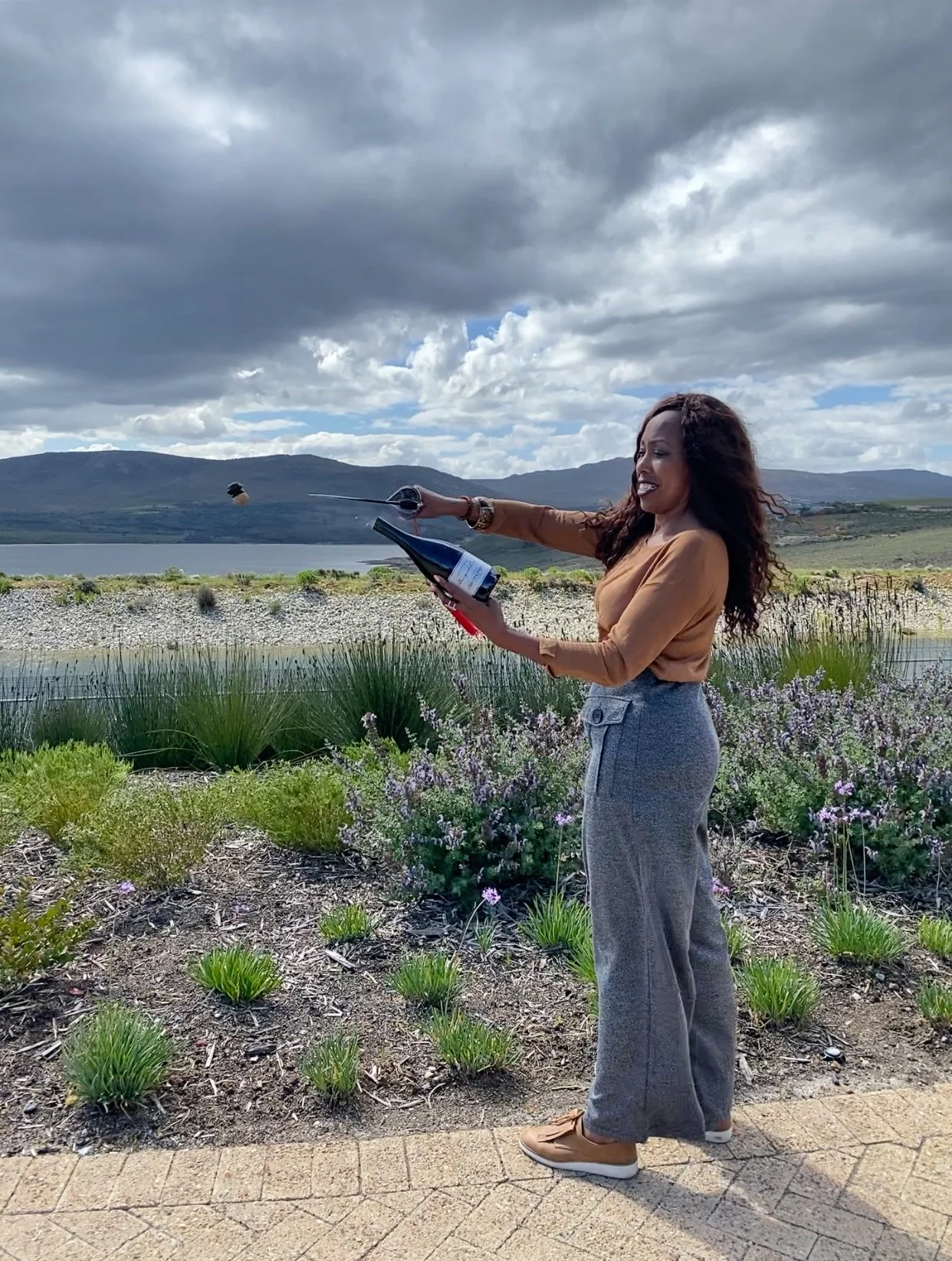 Traditional Sabrage demonstration