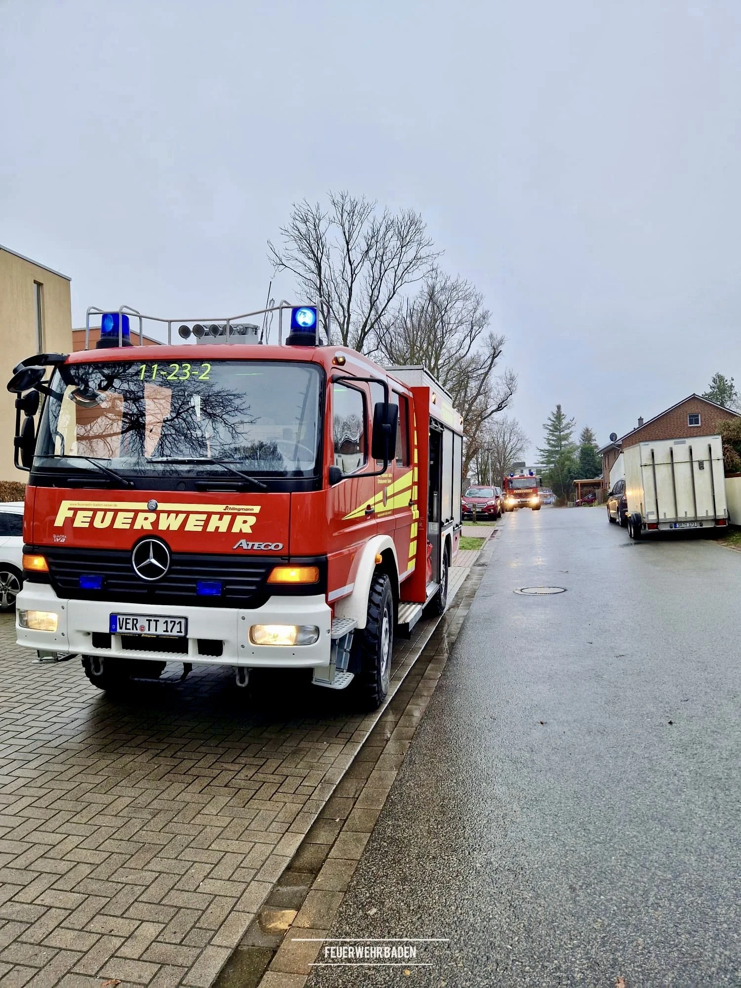 Ausgelöste Brandmeldeanlage