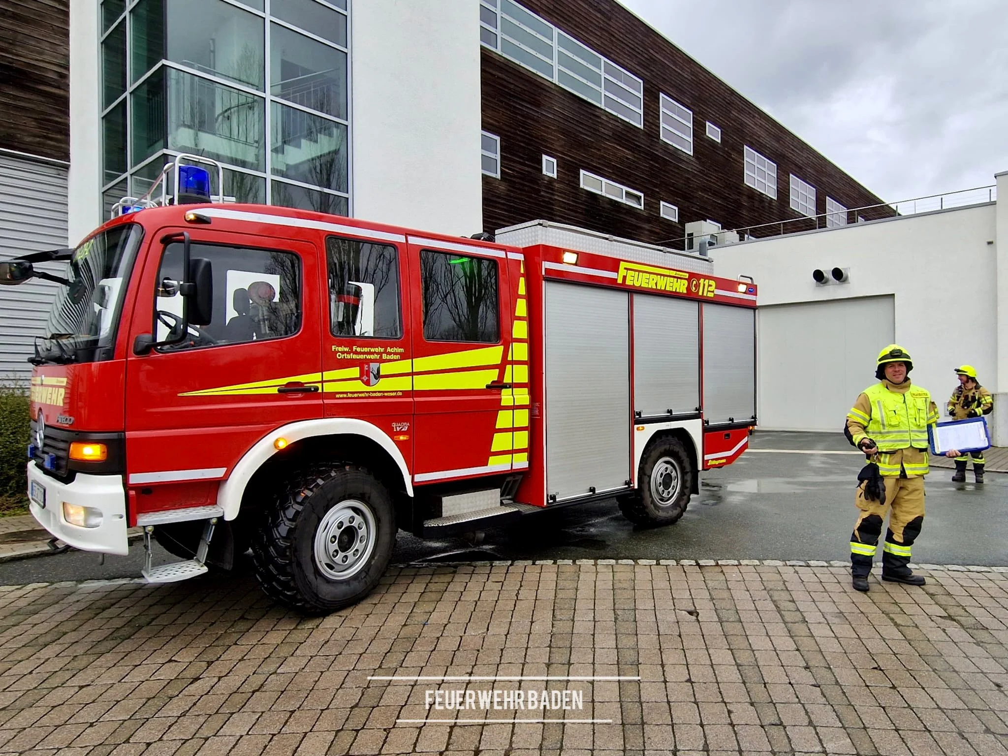 Ausgelöste Brandmeldeanlage 