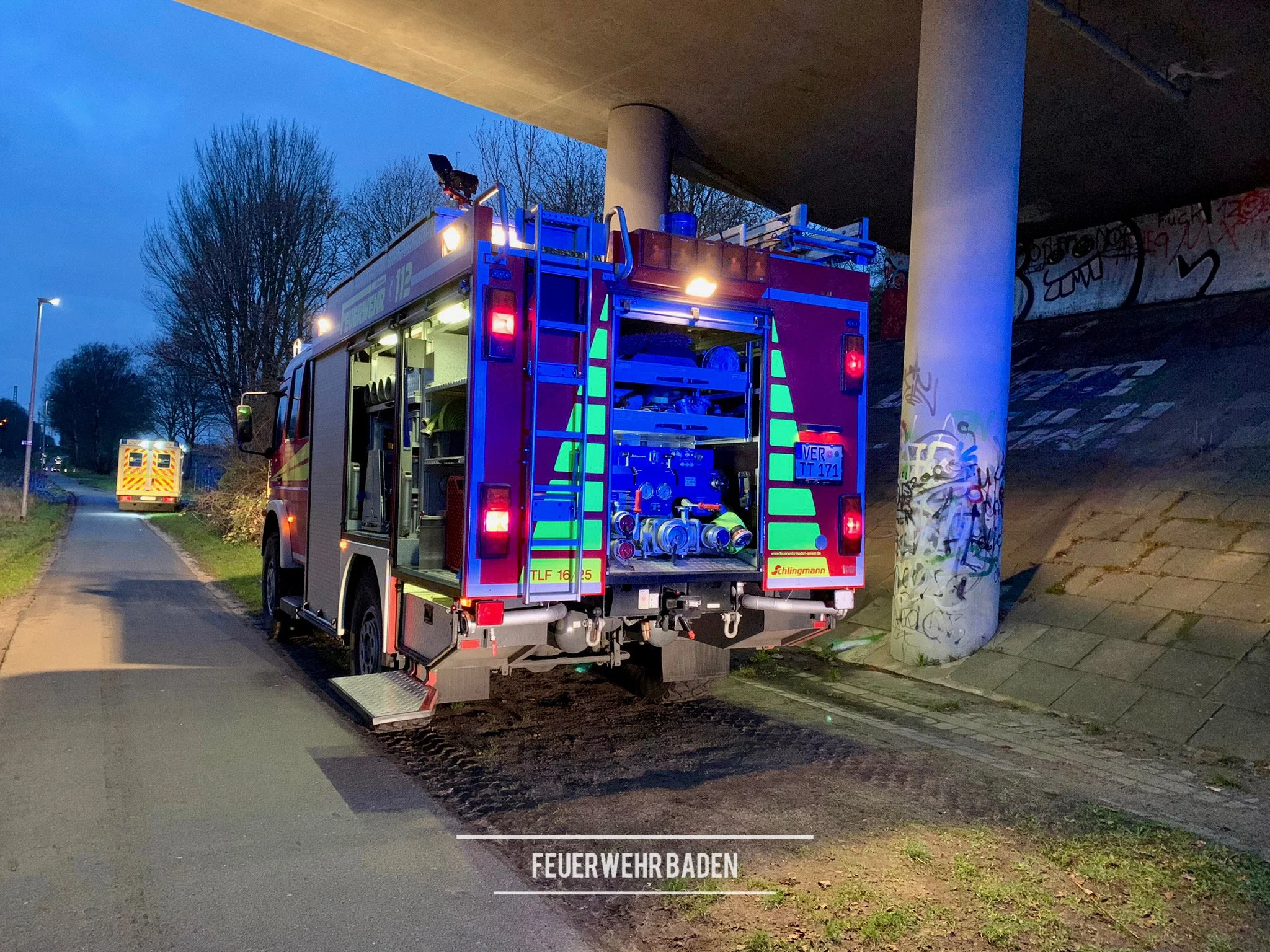 Einsatz am Badener Bahnhof