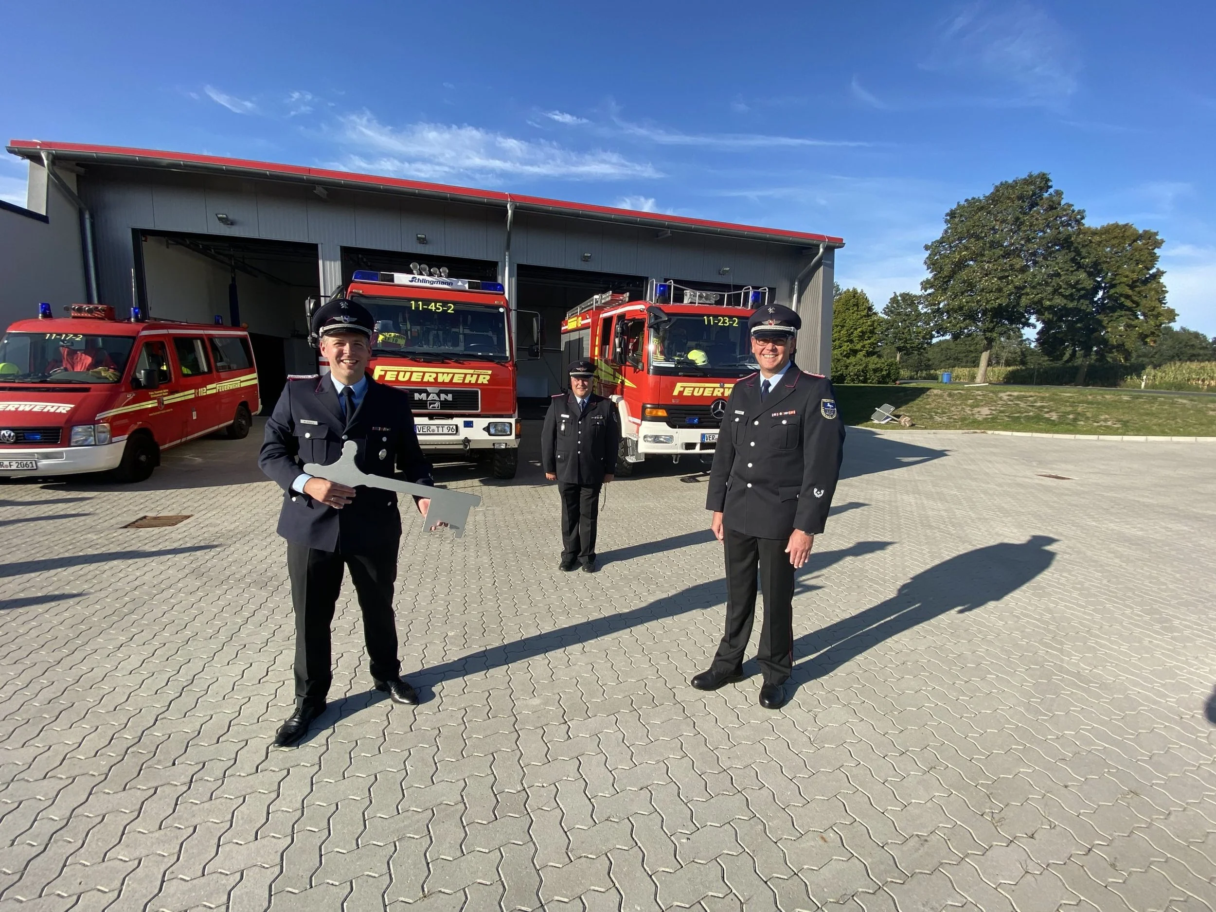 Die Feuerwehr Baden ist umgezogen 