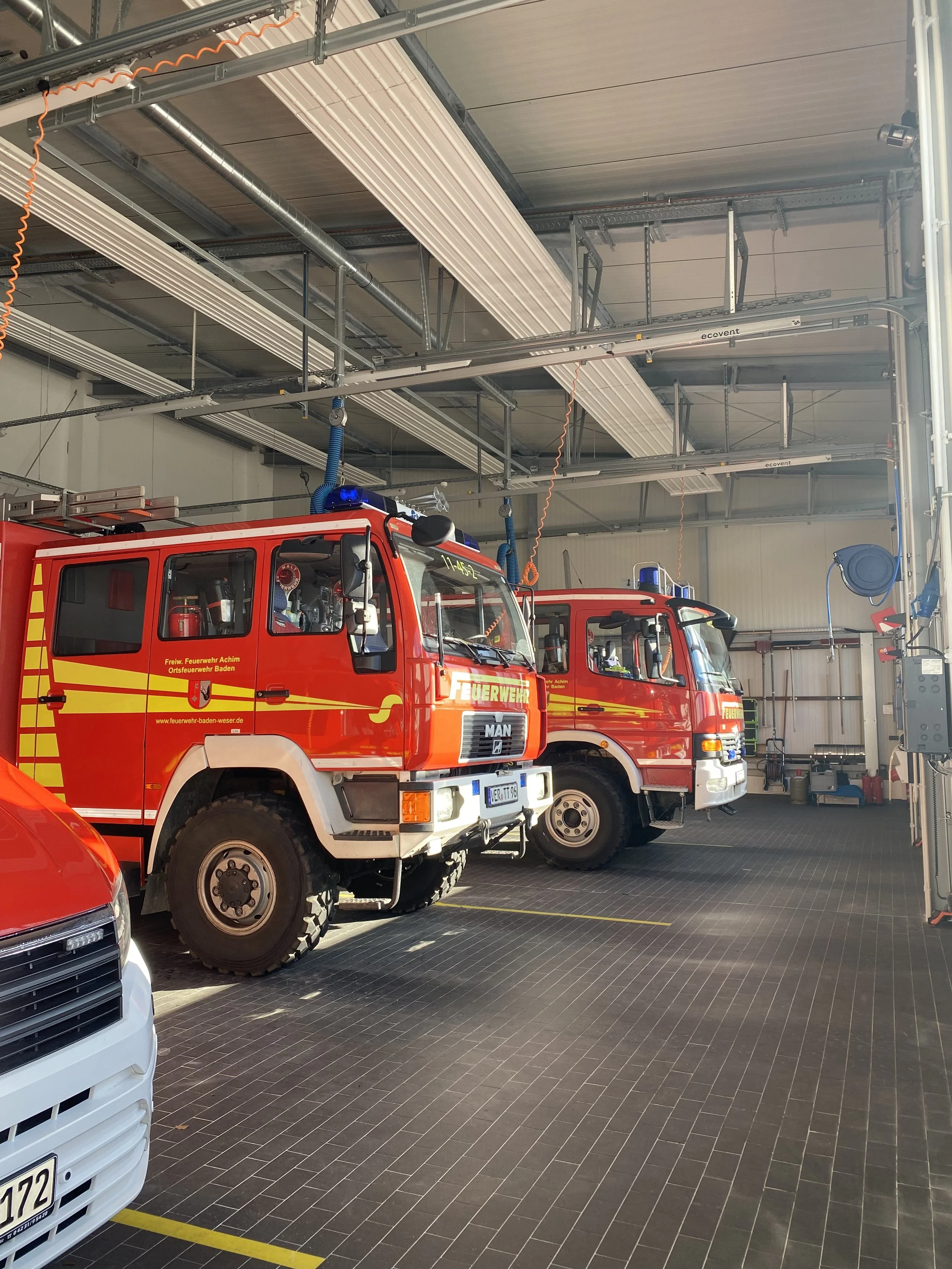 Ausgelöste Brandmeldeanlage