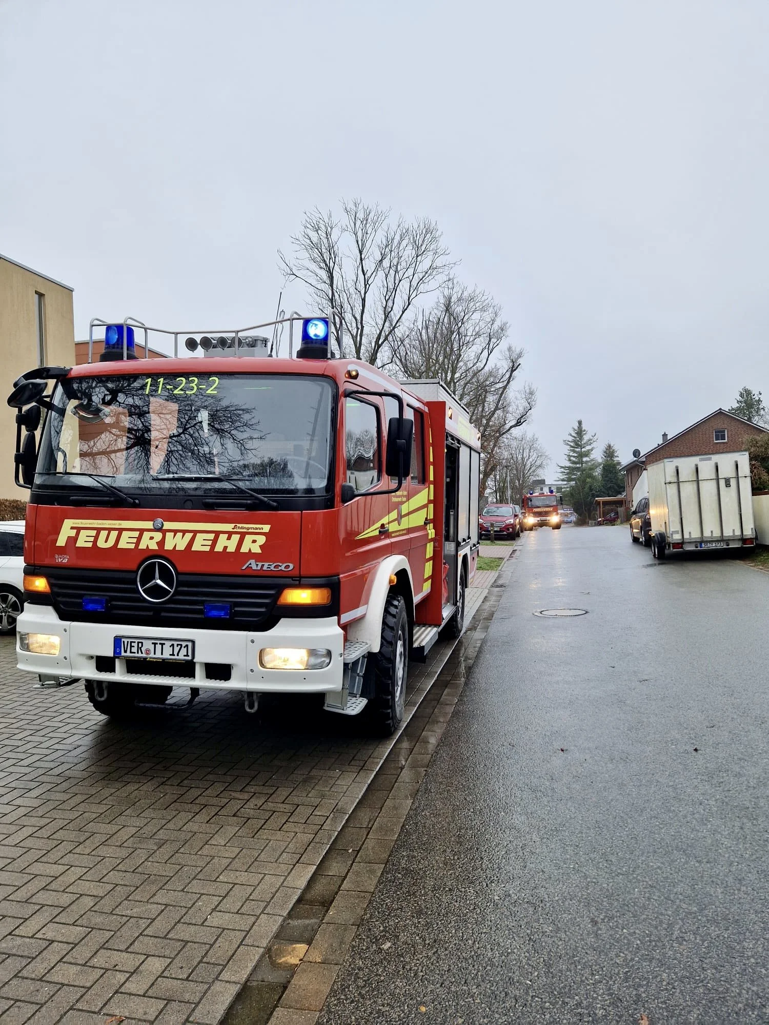 Ausgelöste Brandmeldeanlage