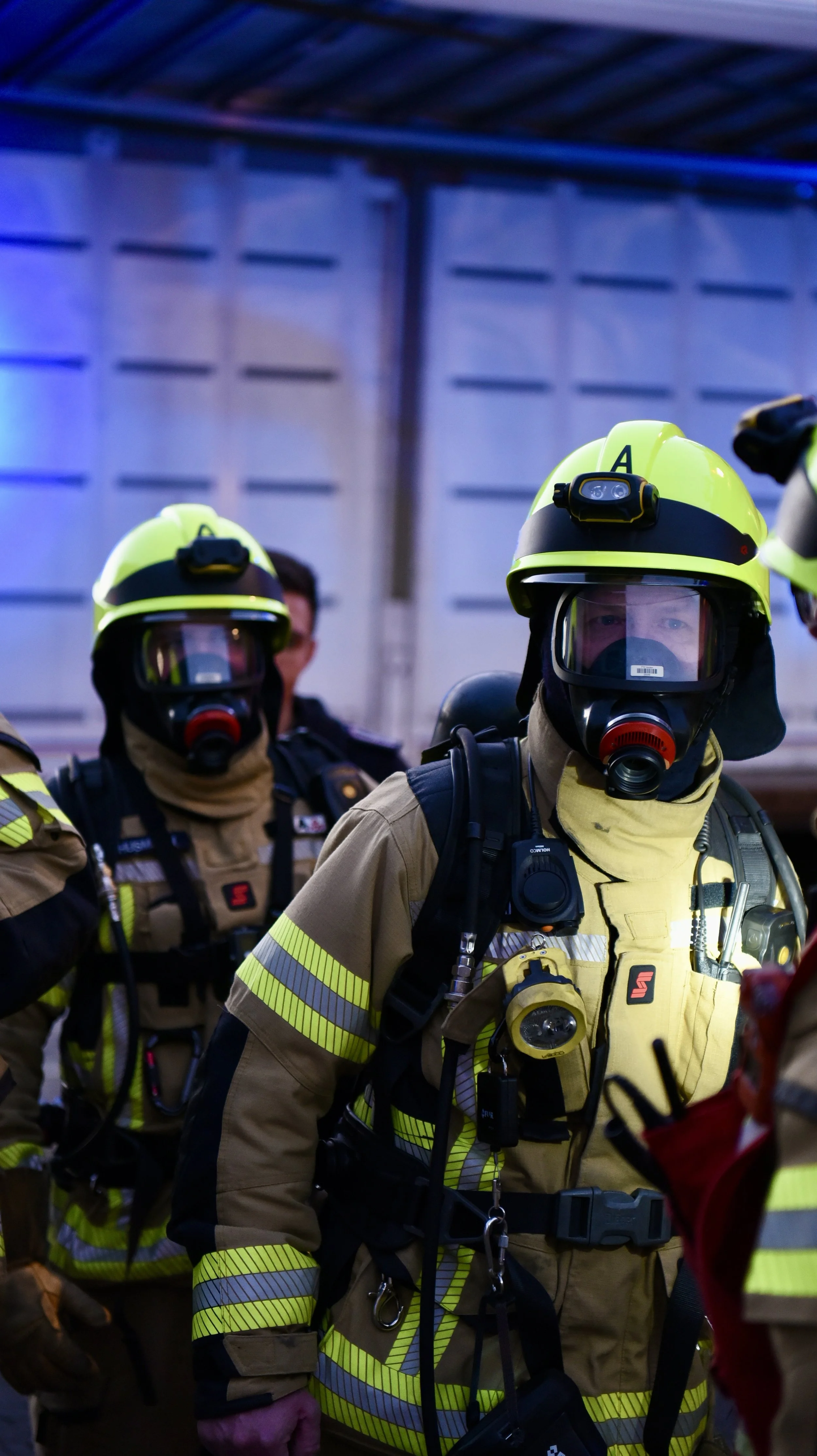 Ausgelöste Brandmeldeanlage