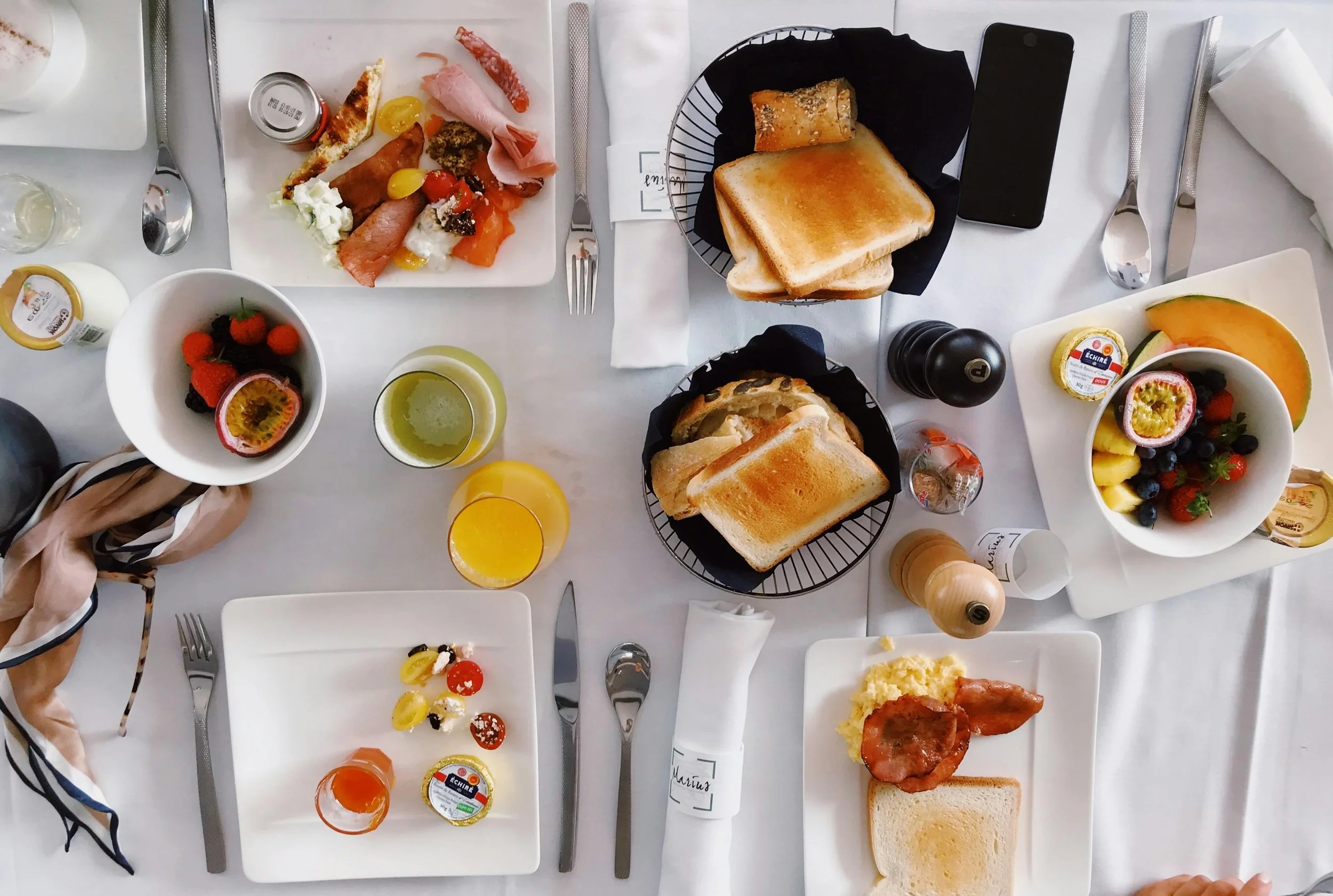 Gemeinsames Frühstück
