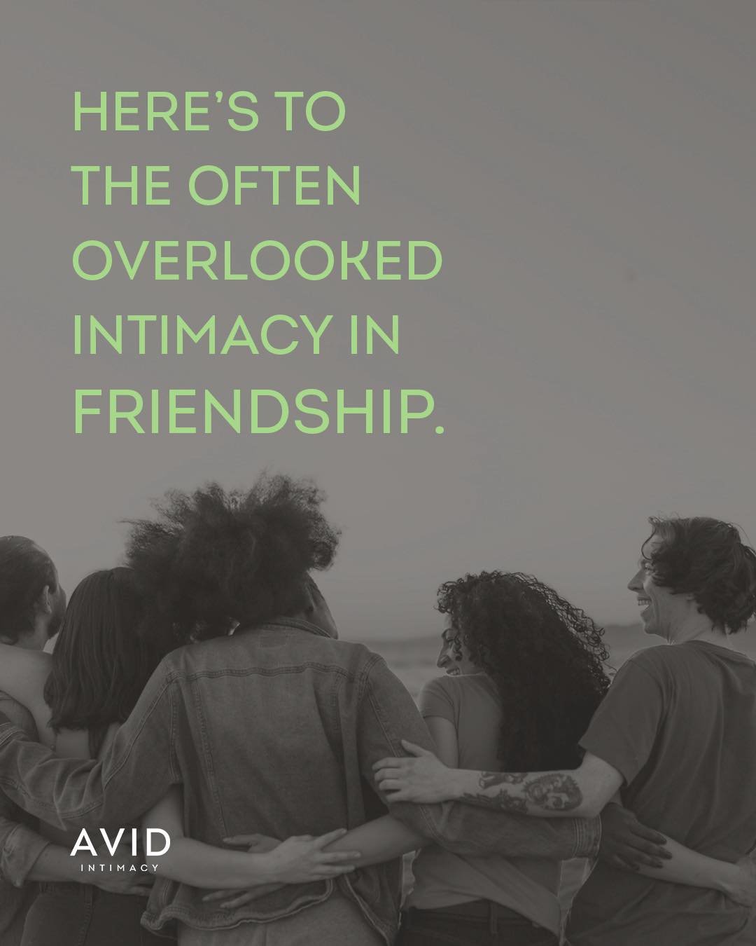 When we talk intimacy, we almost exclusively talk about romantic relationships. But those aren&rsquo;t the only relationships where intimacy lives. Platonic relationships 
hold real intimacy, depth, and commitment, without needing to become something