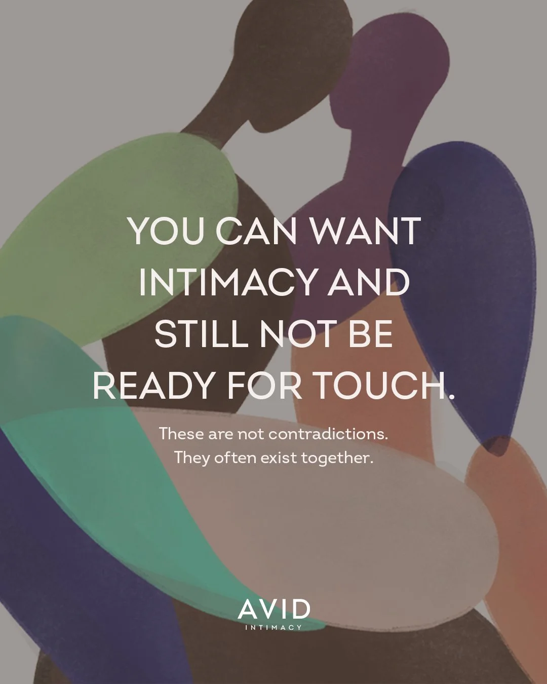 Wanting intimacy while not being ready for touch is a common and often misunderstood experience.

When physical closeness has carried cost in the past, the body may stay protective even in relationships that matter. This isn&rsquo;t resistance to con