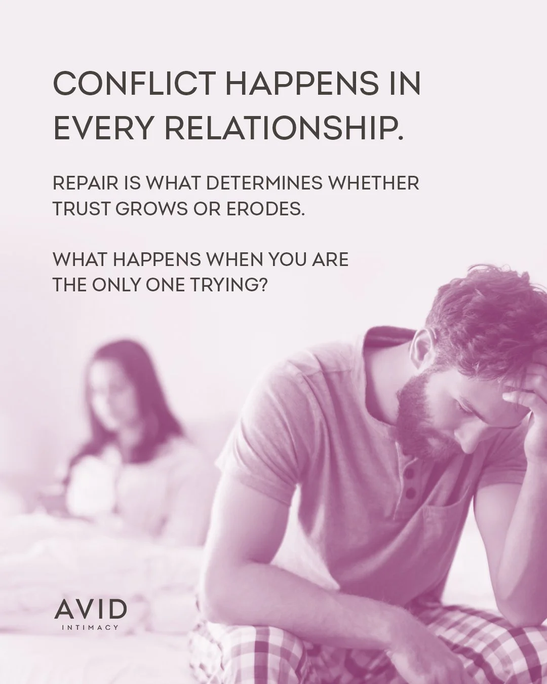 Not every relationship struggle is about compatibility. Sometimes it&rsquo;s about repair literacy.

Conflict is inevitable. What determines stability is whether both people can acknowledge impact, tolerate discomfort, and make adjustments. When repa