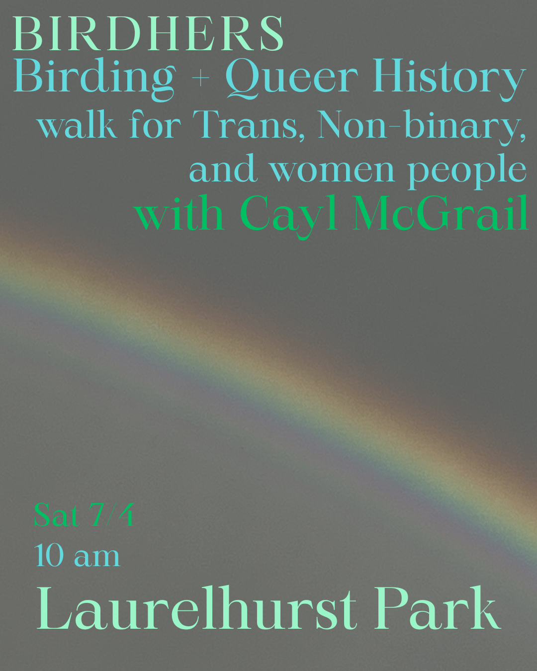 Birding &amp; Queer History 