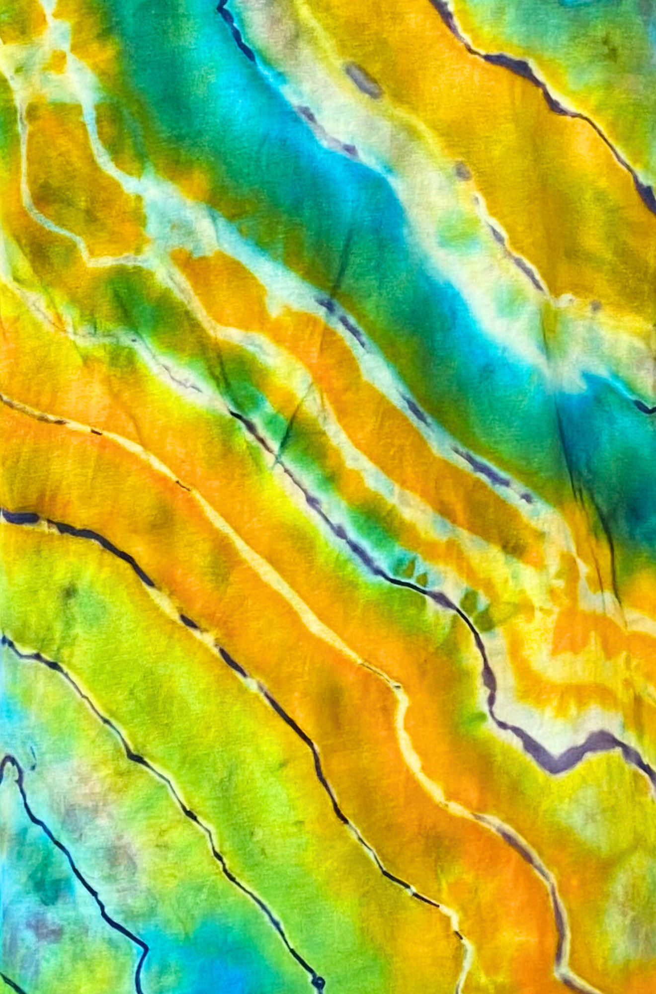 Yellow & Blue Notebook