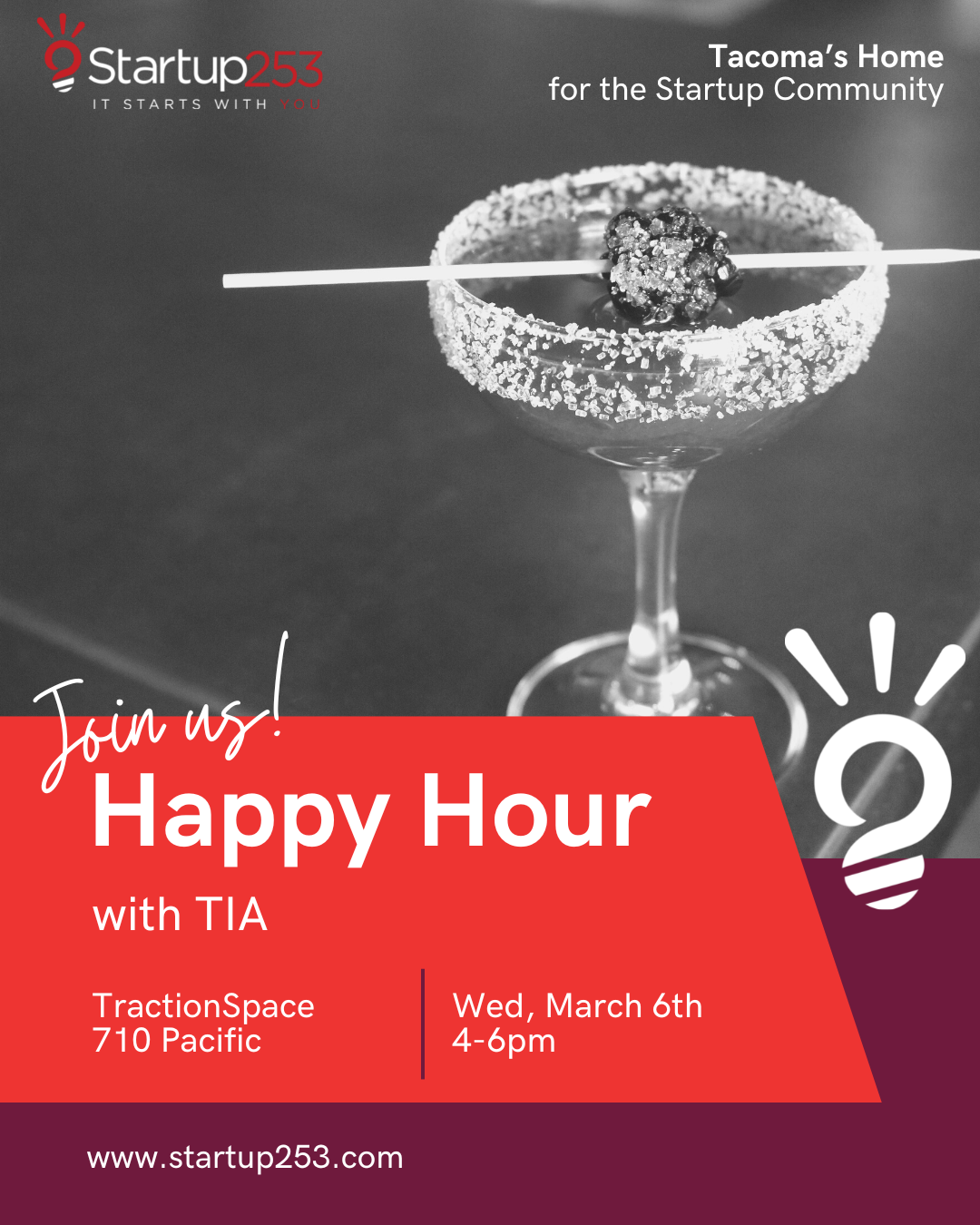Happy Hour w/ WTIA @ TractionSpace Collaboration Center
