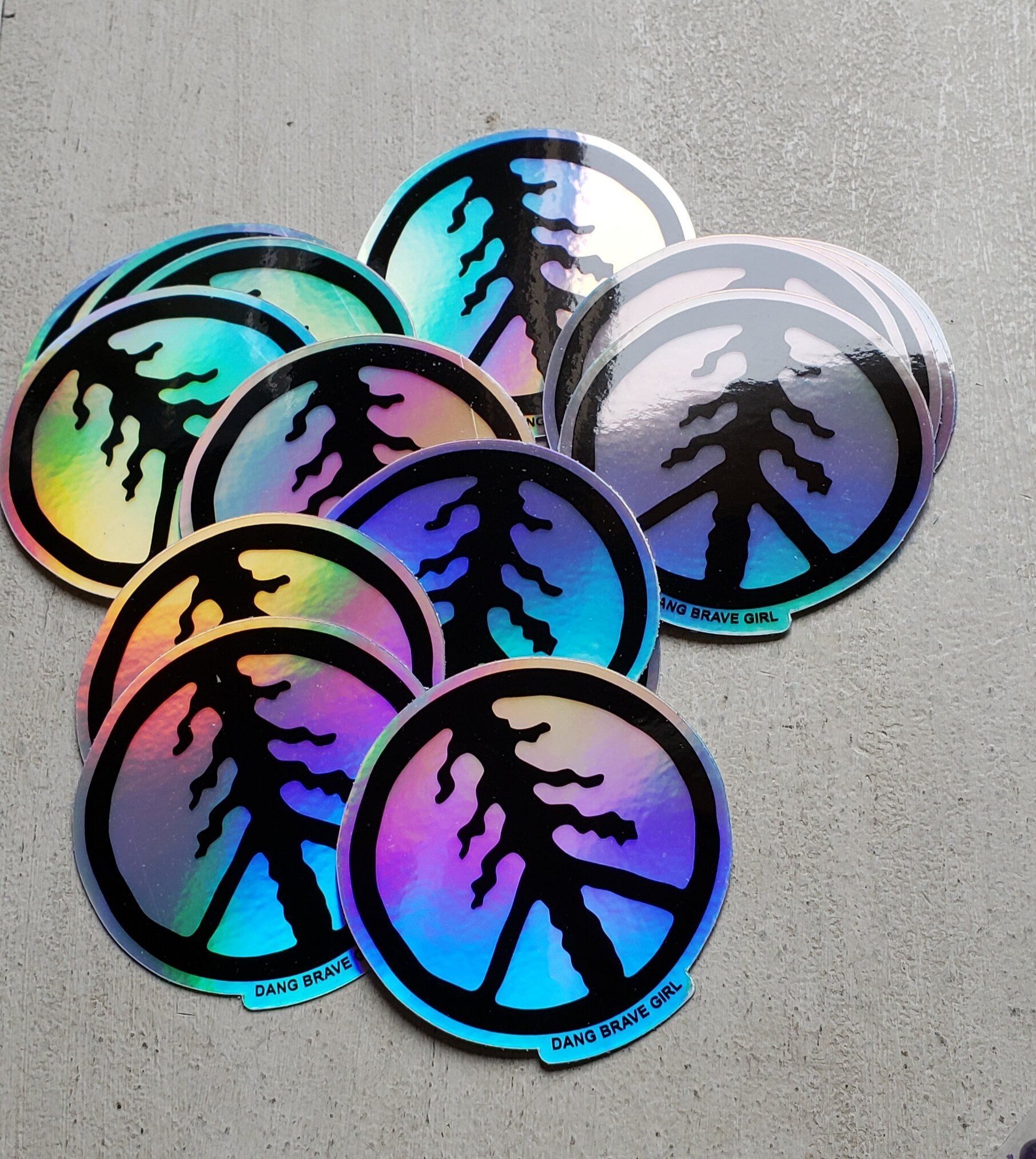 Peace Tree Stickers