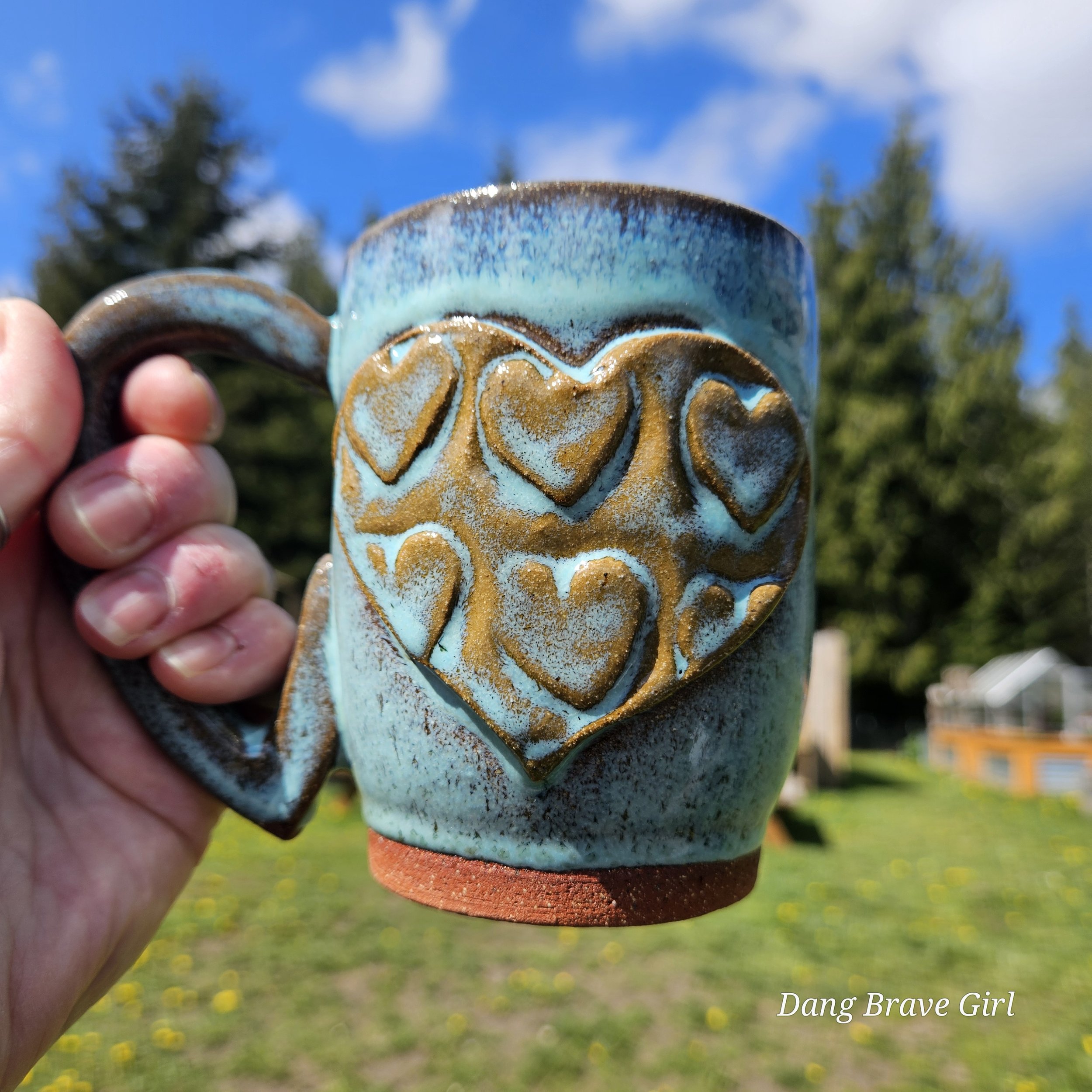 Patchwork Heart Mug