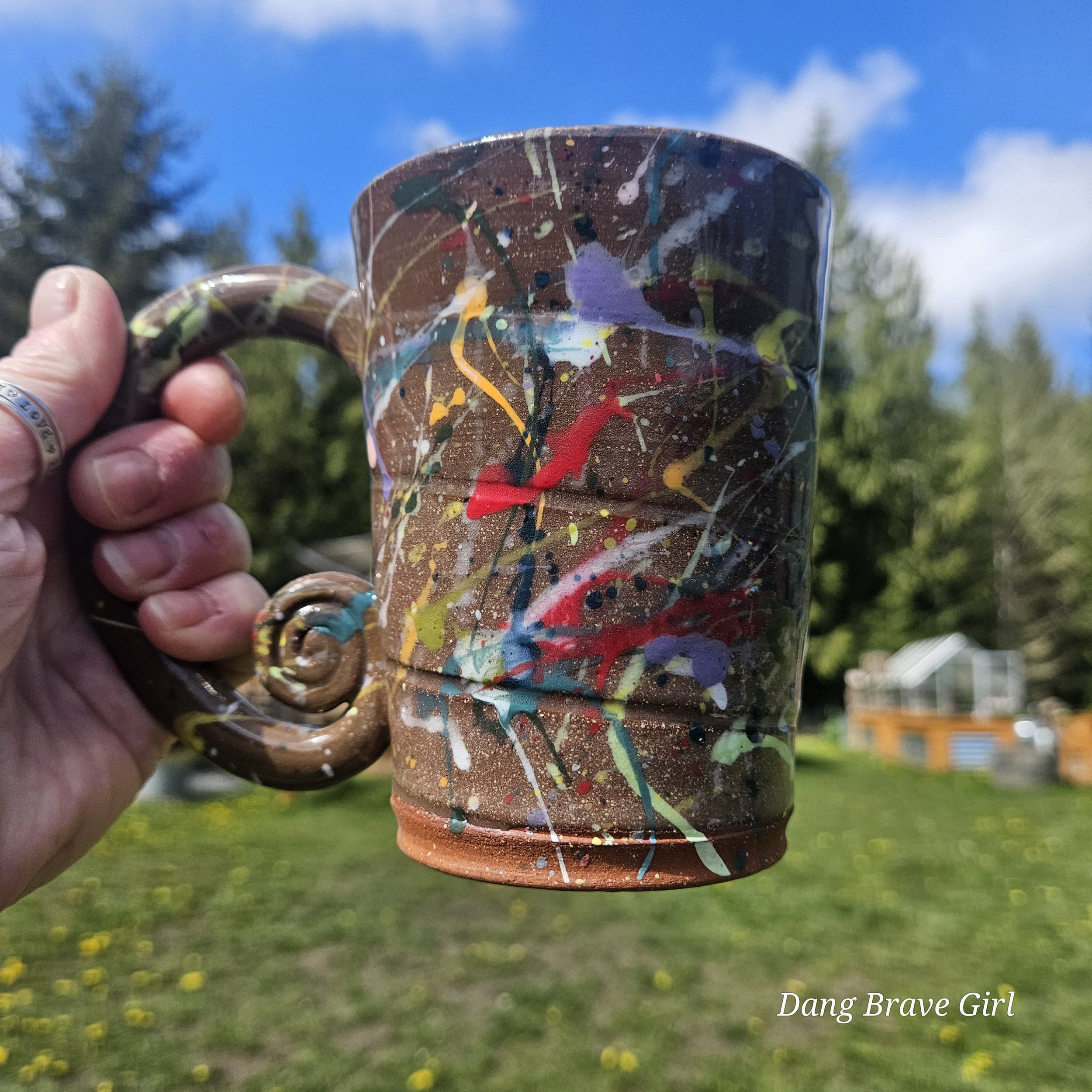 Paint Splatter Artist Mug