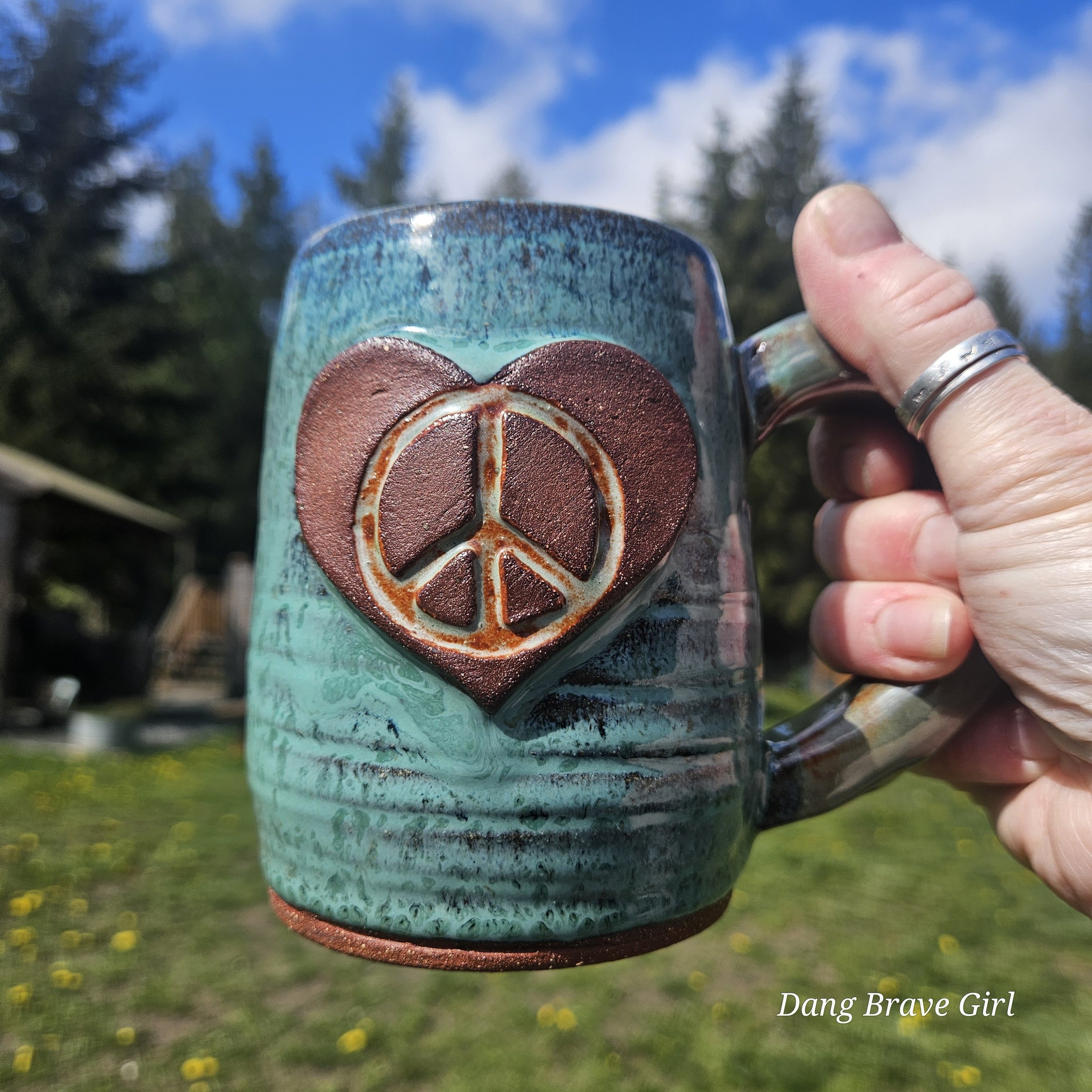 For The Love Of Peace Mug