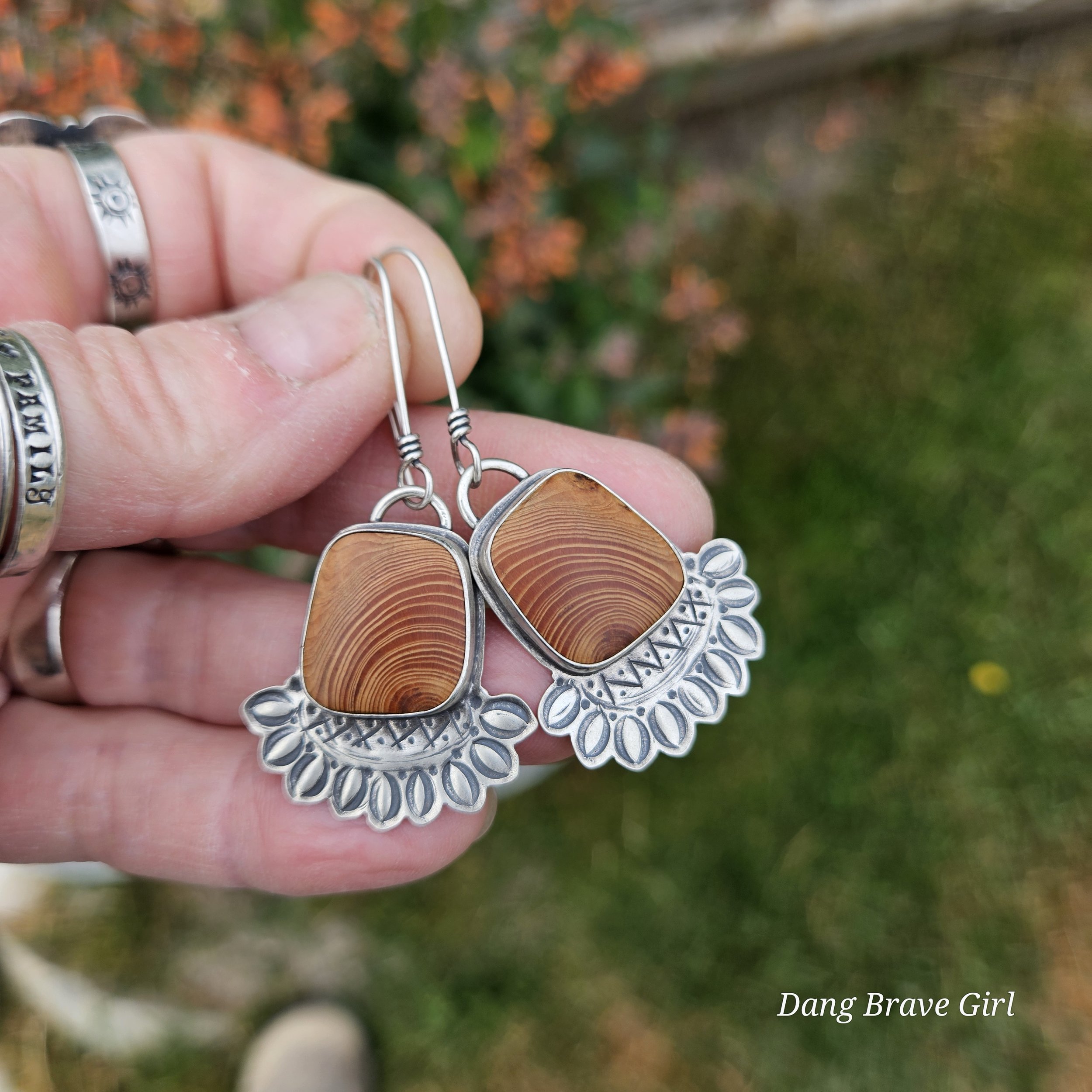 sunflower earrings