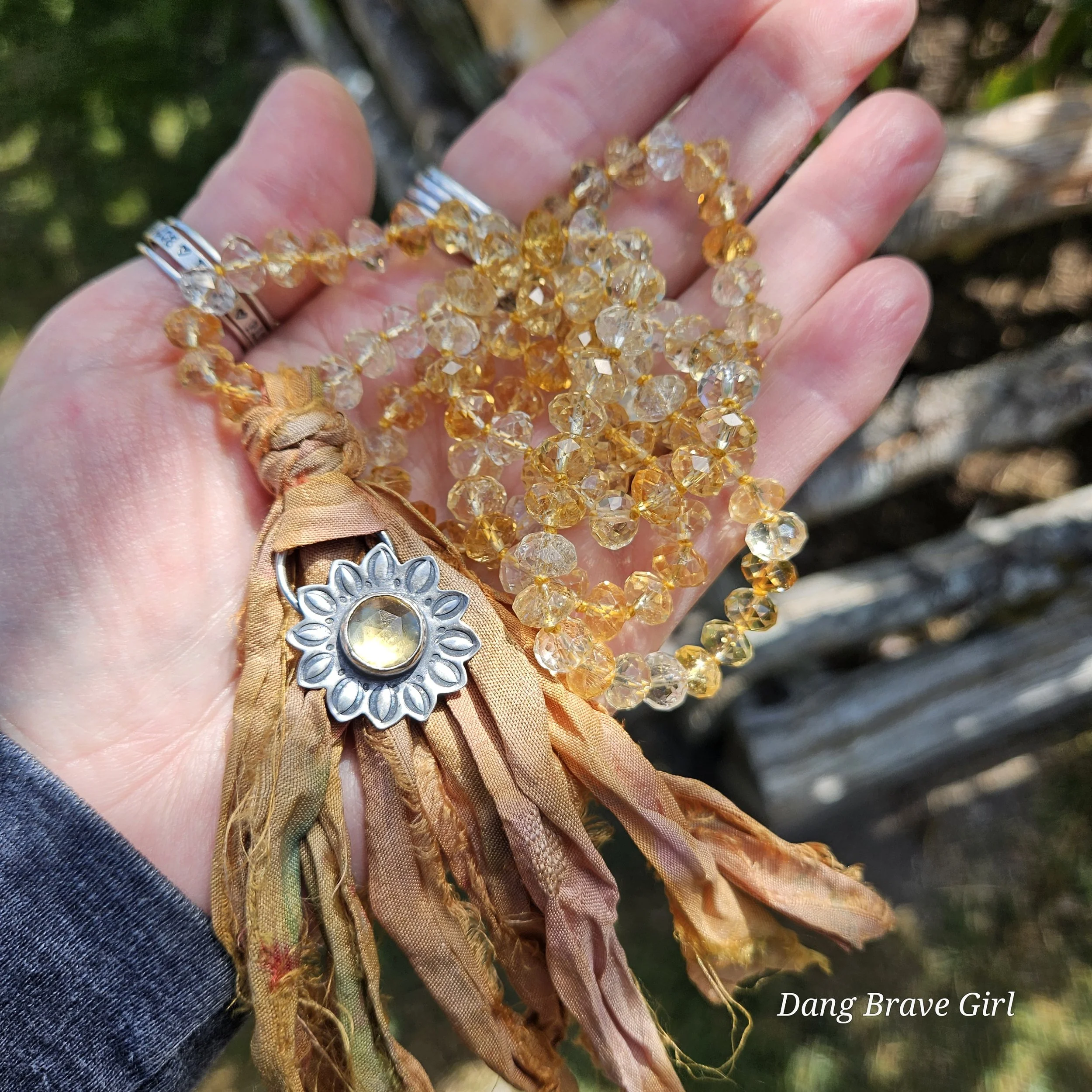 citrine mala
