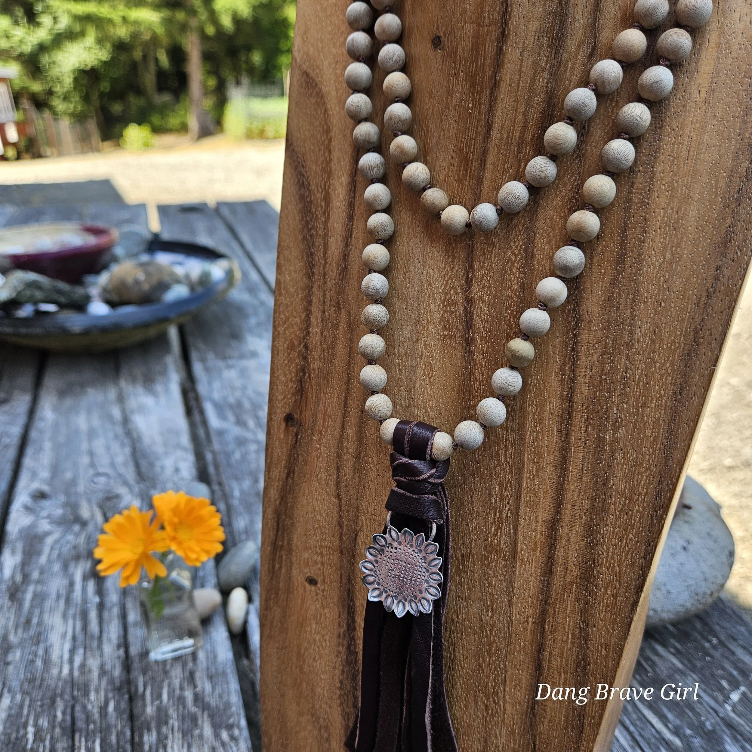 sunflower mala