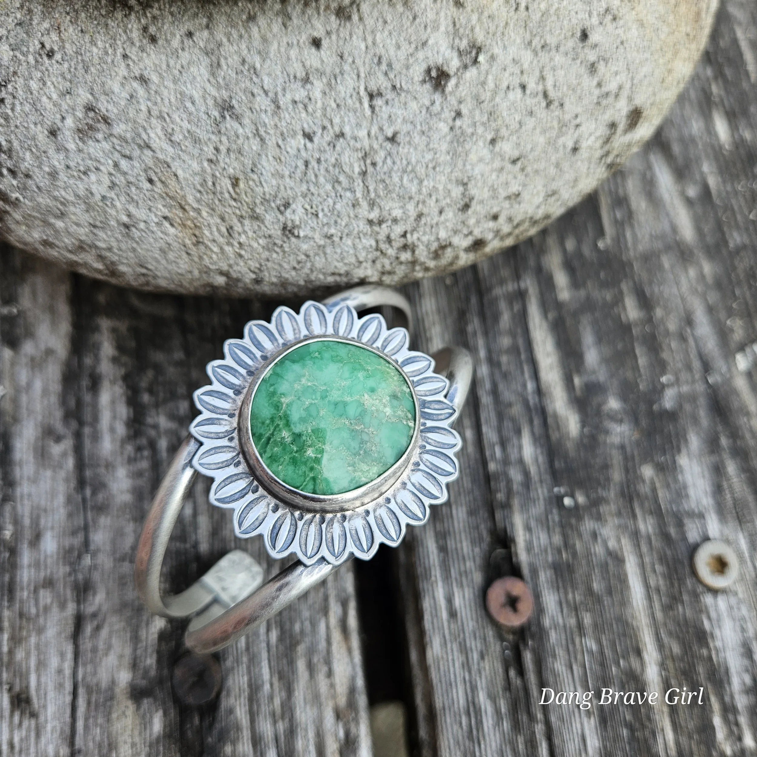 sunflower cuff